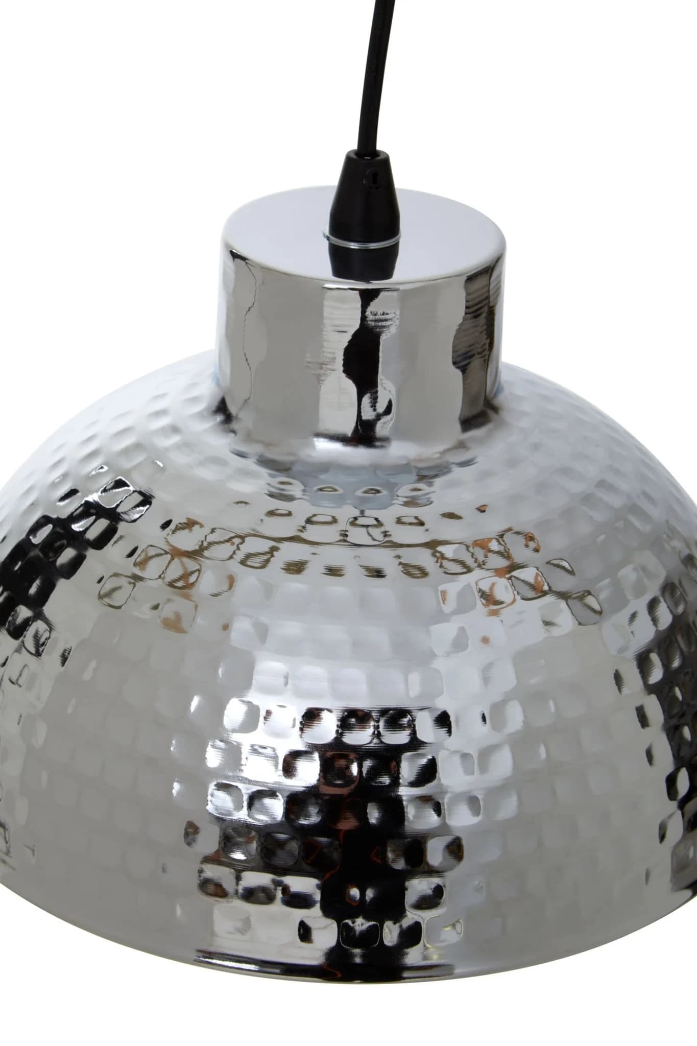 New Foundry Chrome Finish Iron Pendant light - Pendant lights, photo 6 of 7