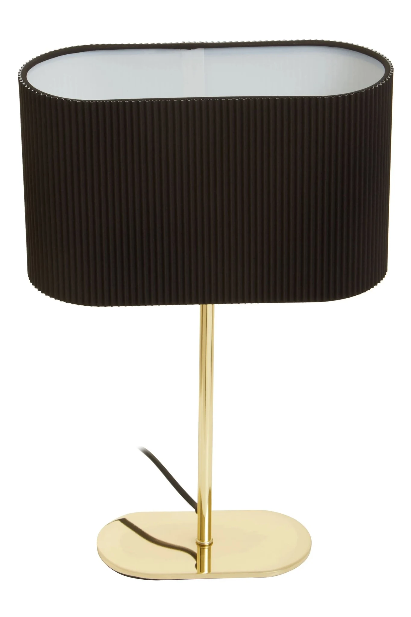 Lilian Shiny Brass Table Lamp - Table lamps, photo 2 of 6