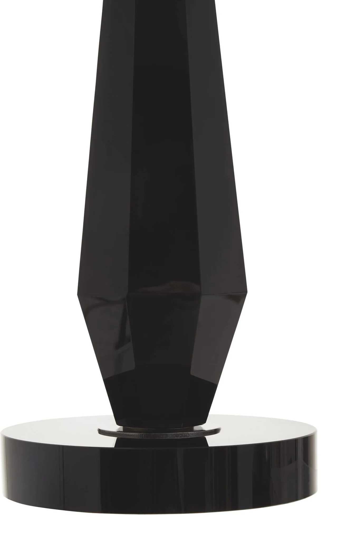 Hexum Black Crystal Glass Table Lamp - Table lamps, photo 5 of 6