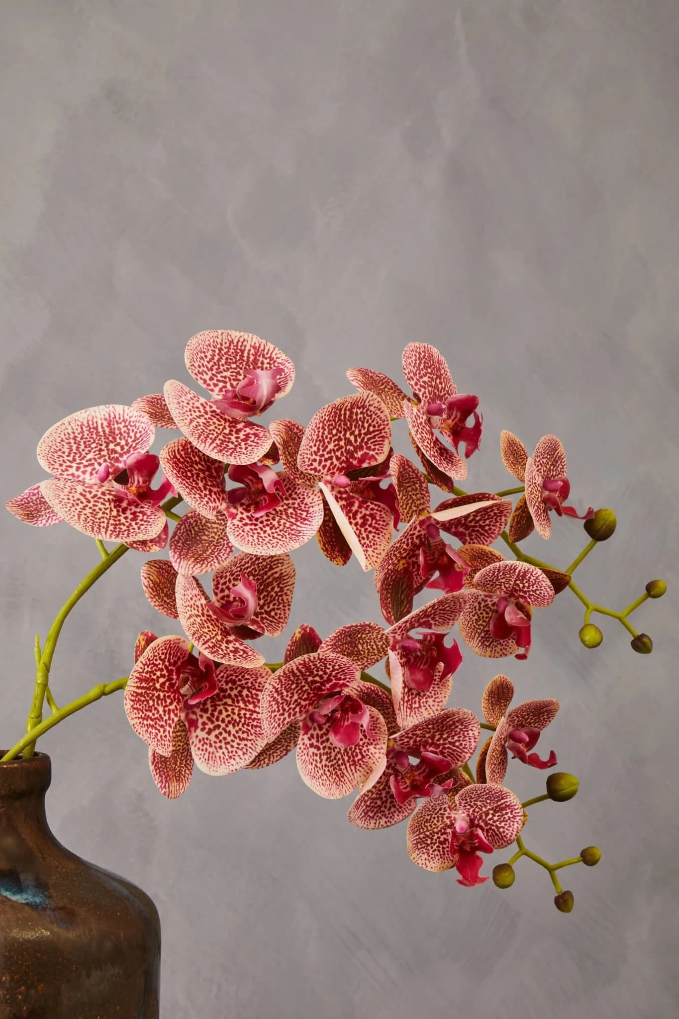 Fiori Tall Pink Orchid Spray Flower Stem - Decorative, photo 5 of 8