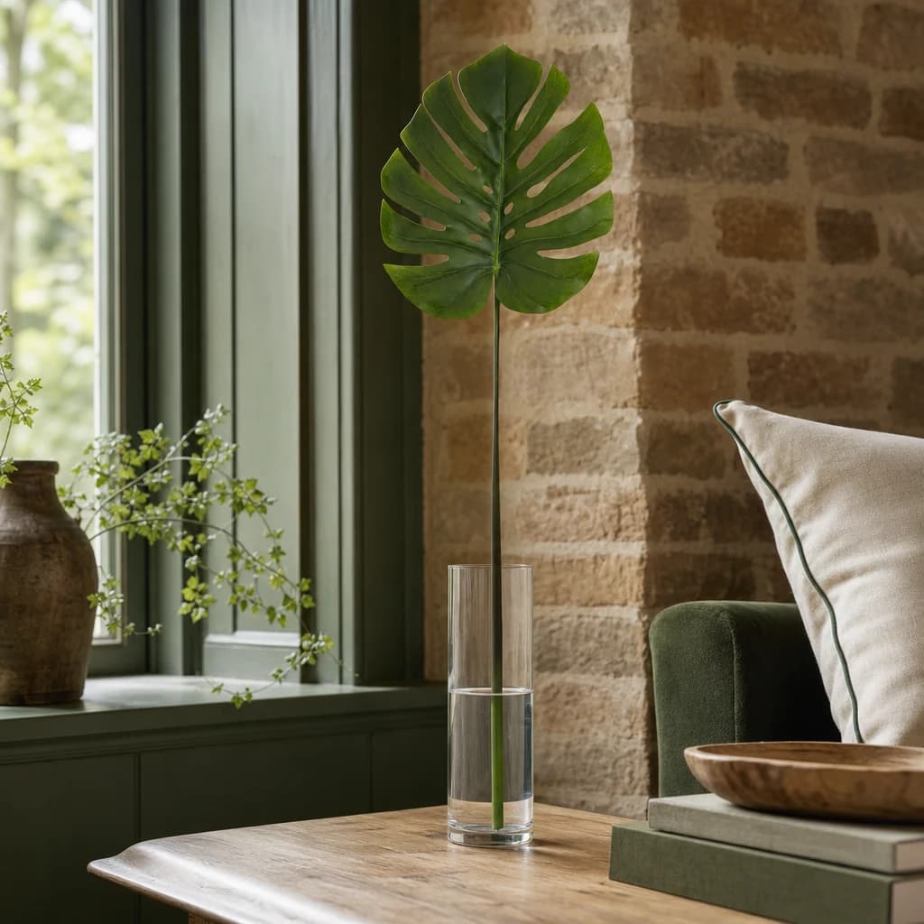 Fiori Tall Monstera Palm Stem - Decorative, photo 1 of 8