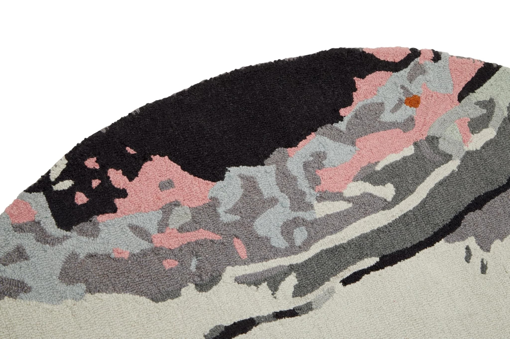 Bosie Moyo Round Rug - Decorative, photo 6 of 6