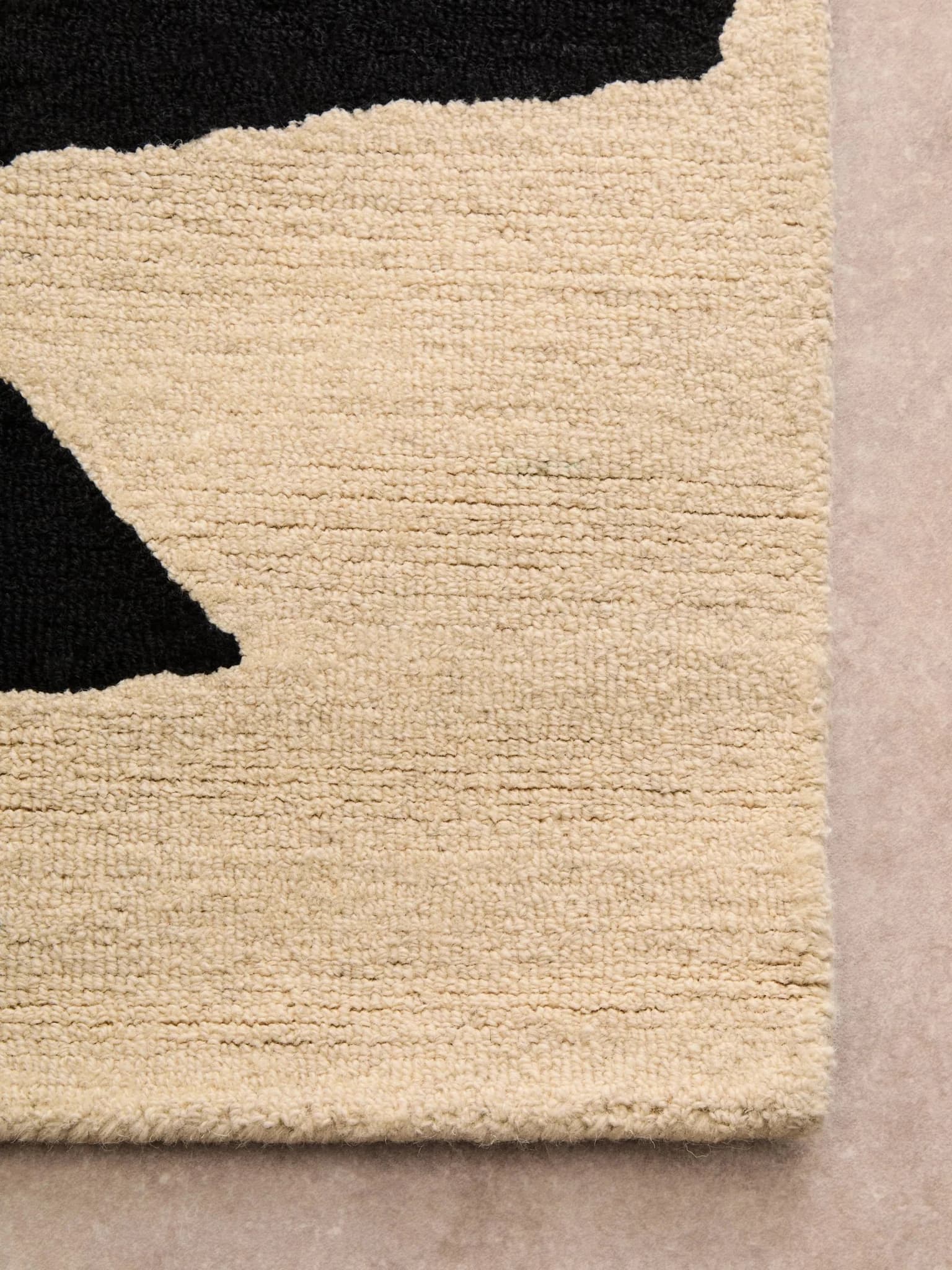 Bosie Milana Large Black and White Geometric Rug - Decorative, photo 5 of 8