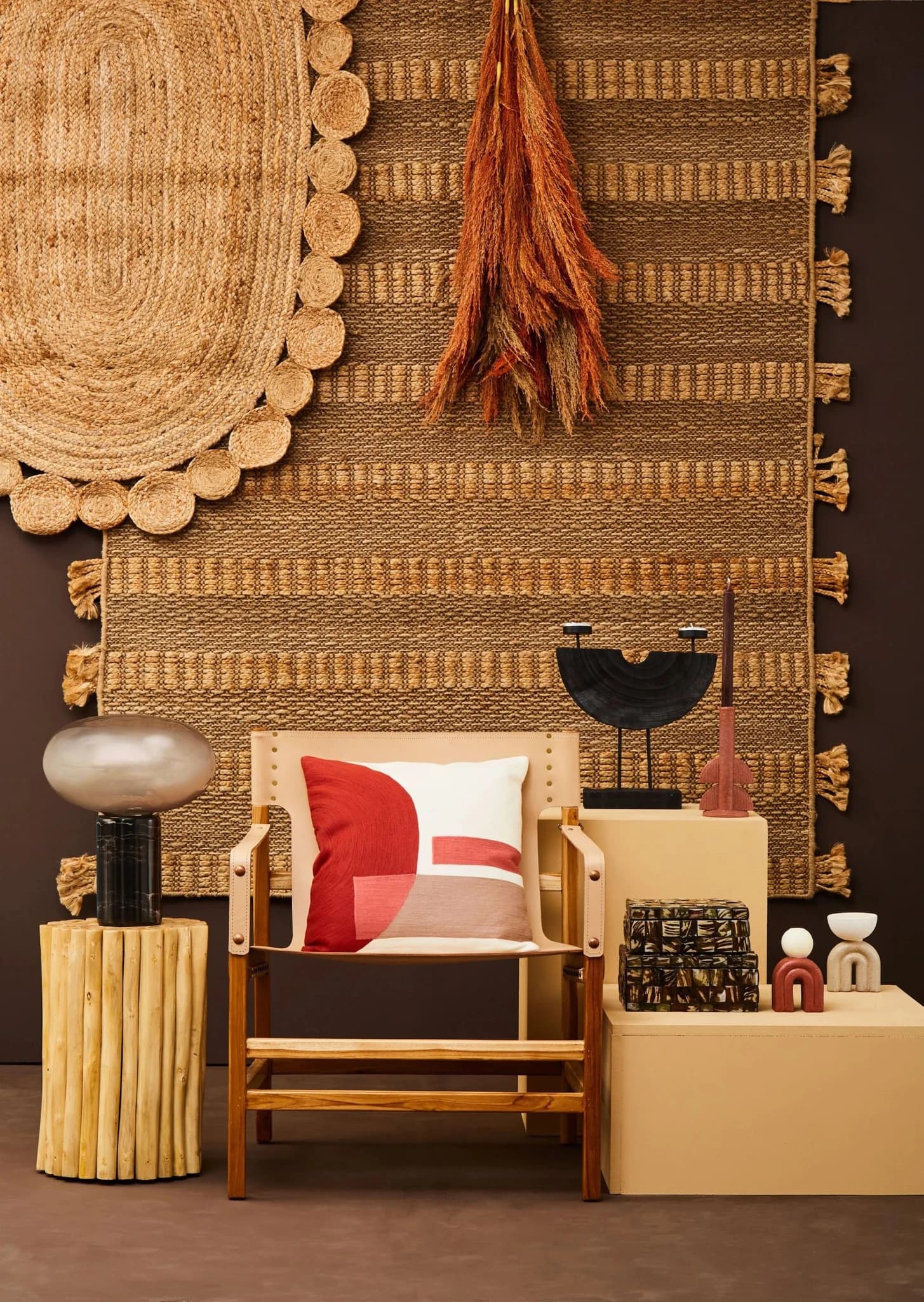 Bosie Demir Natural Jute Oval Rug - Decorative, photo 3 of 3