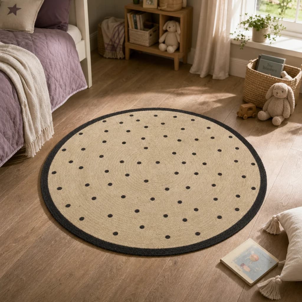 Kids Round Rug - Decorative, photo 1 of 2