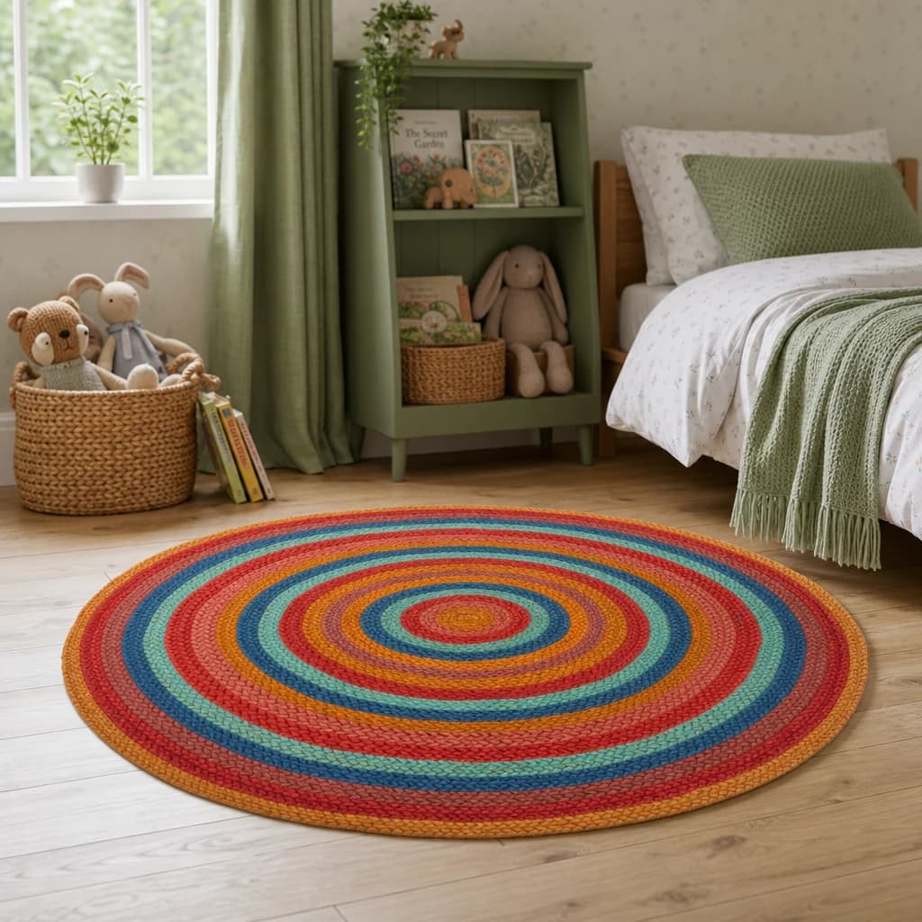Kids Multicolour Rug - Decorative, photo 1 of 2