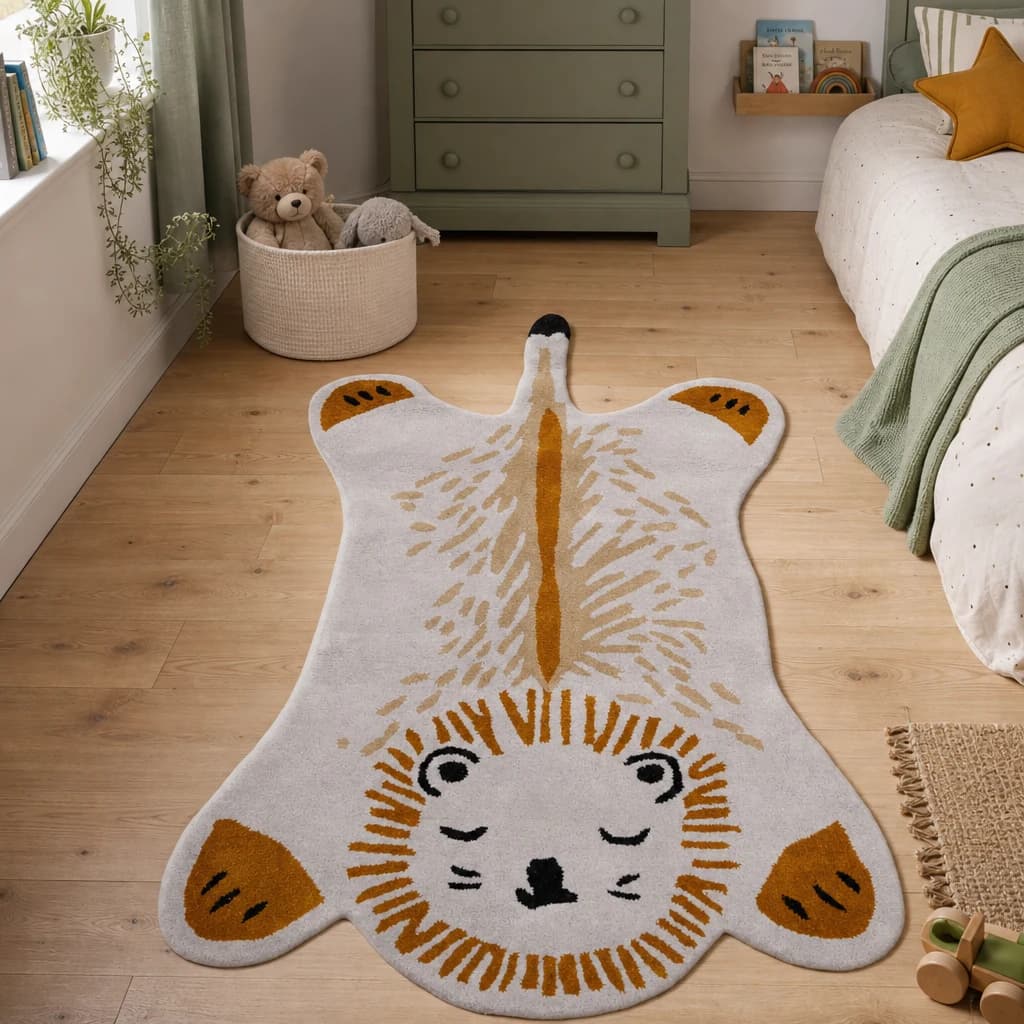 Kids Lion Rug - Decorative, photo 1 of 2