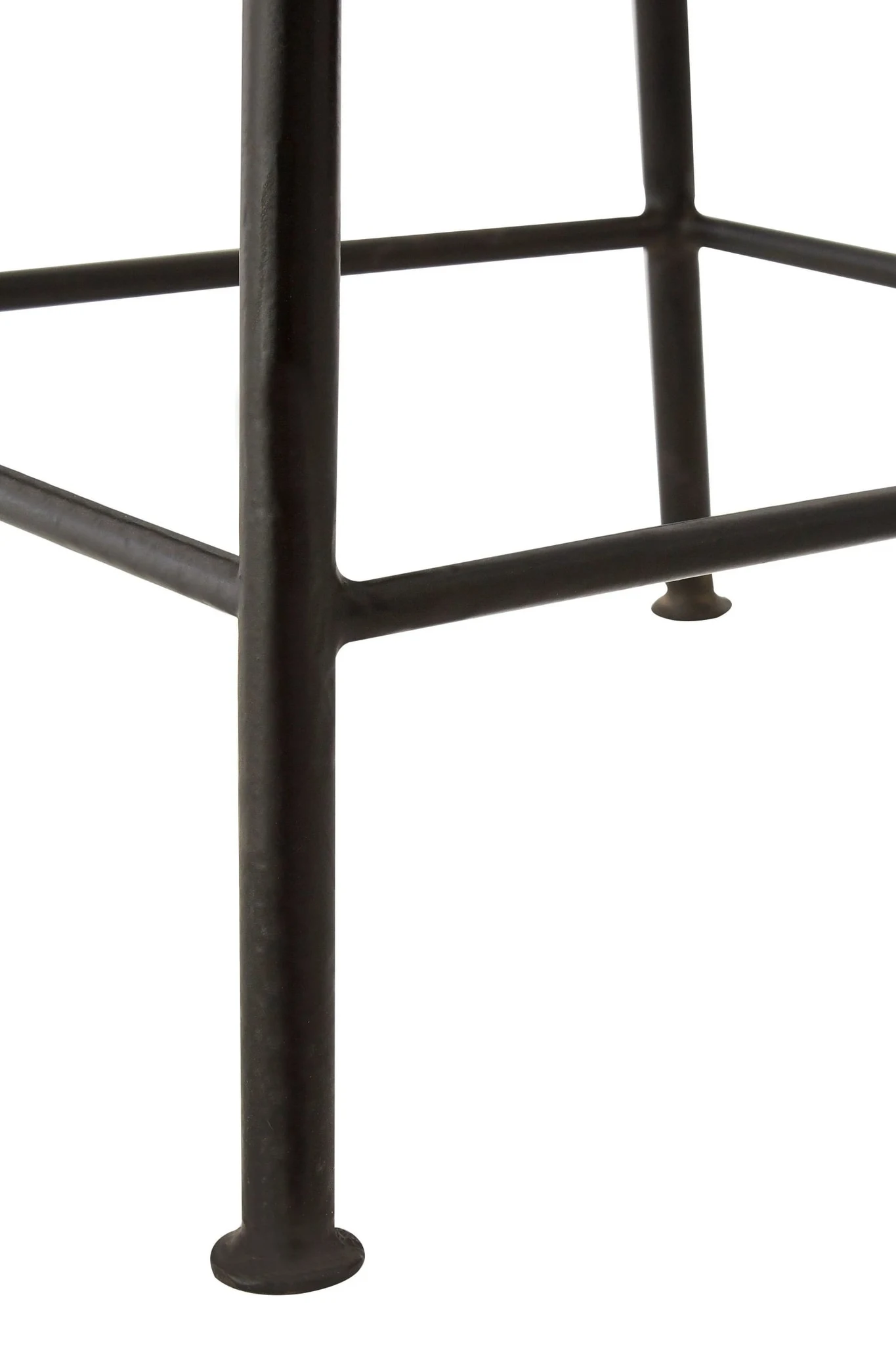 Boho Hair on Leather Bar Stool - Seating, photo 3 of 5