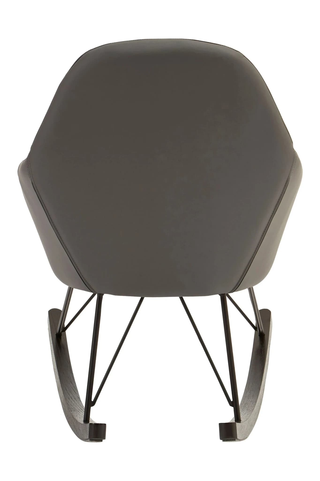 Kolding Dark Grey Rocking Chair - Seating, photo 2 of 7