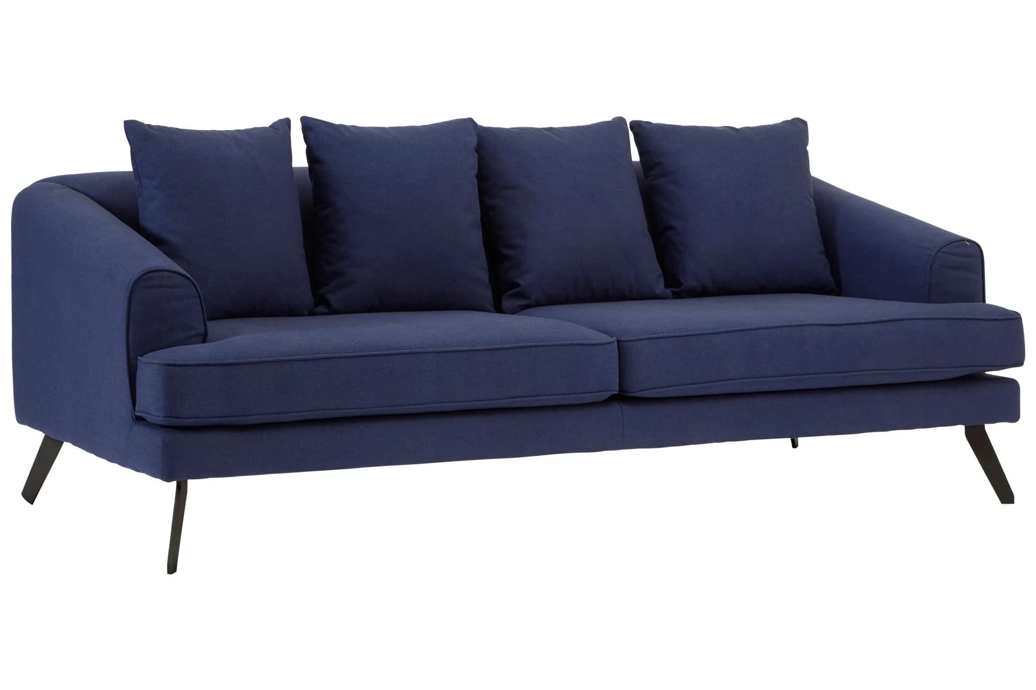Mylo Navy 3 Seat Sofa - Seating, photo 4 of 7