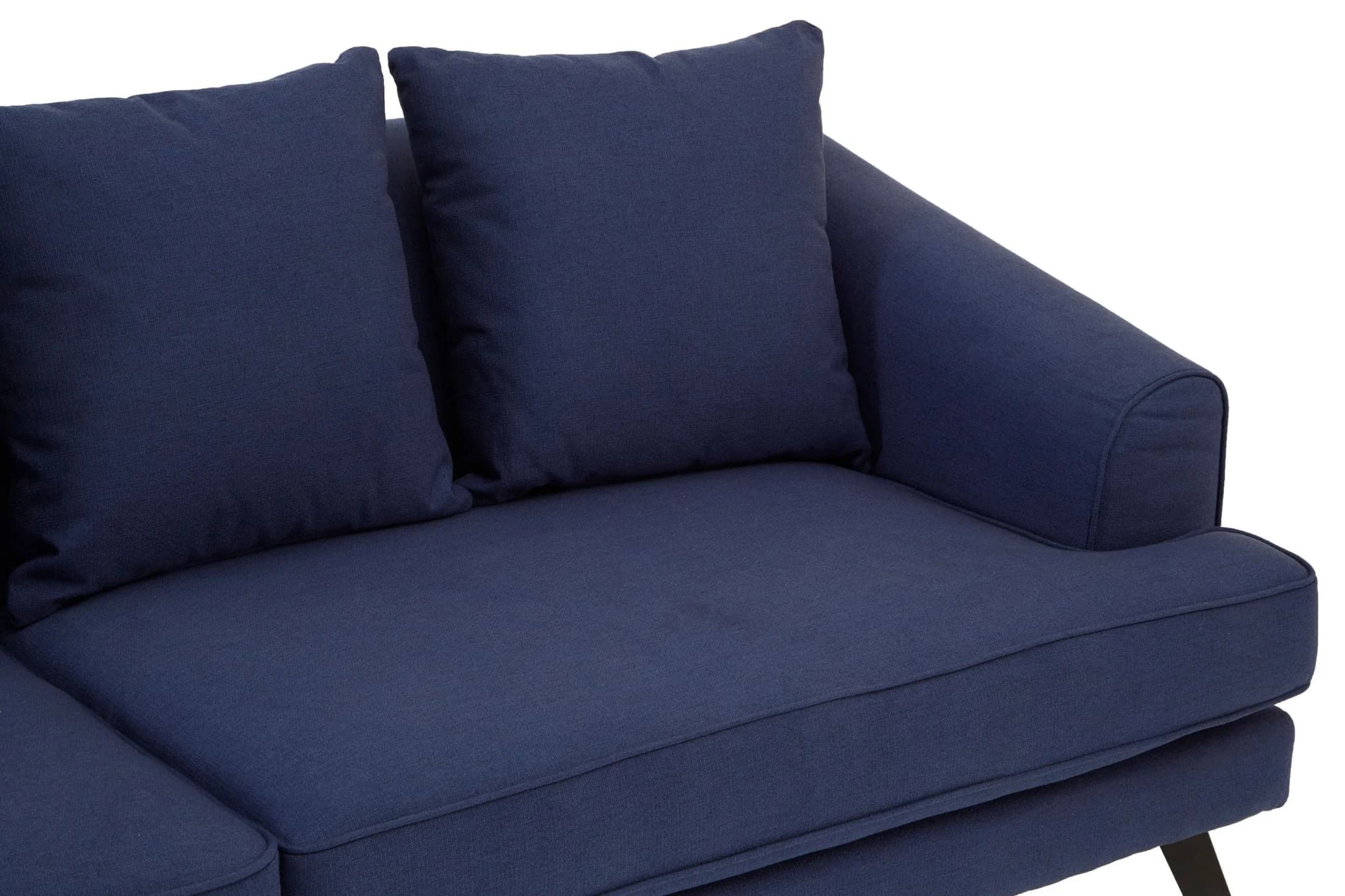 Mylo Navy 3 Seat Sofa - Seating, photo 6 of 7