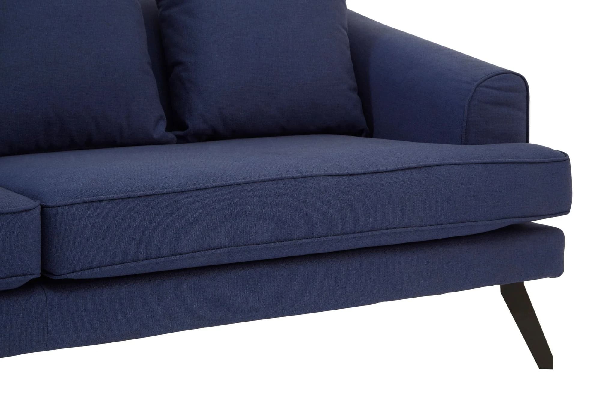Mylo Navy 3 Seat Sofa - Seating, photo 5 of 7