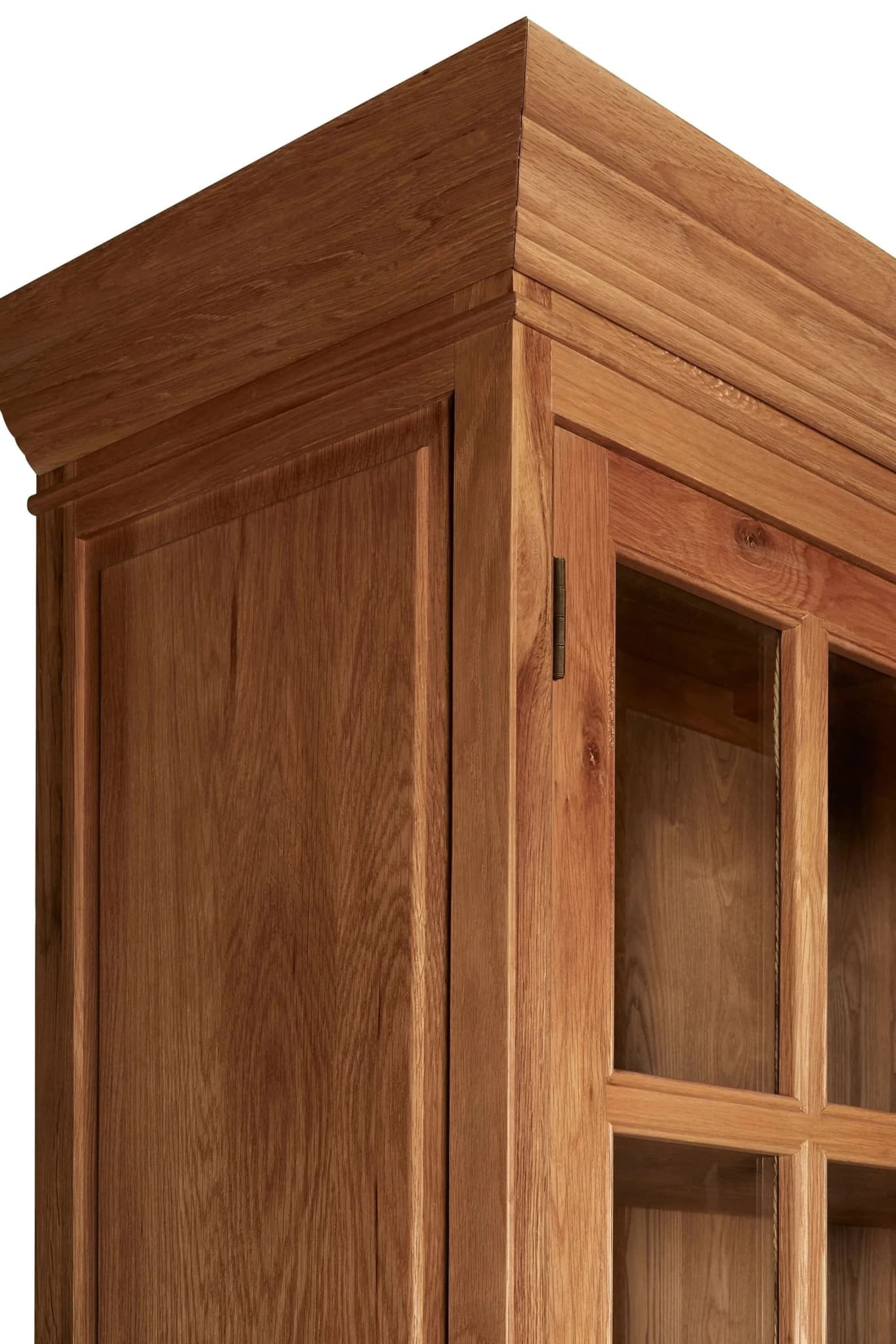 Lyon Natural Oak Wood Tall Cabinet - Bookcases & shelving, photo 5 of 5