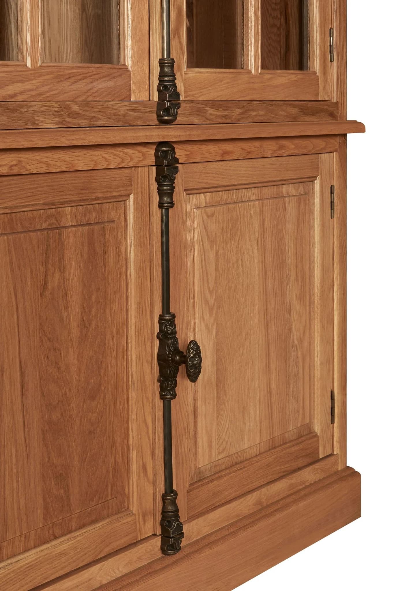 Lyon Natural Oak Wood Tall Cabinet - Bookcases & shelving, photo 4 of 5