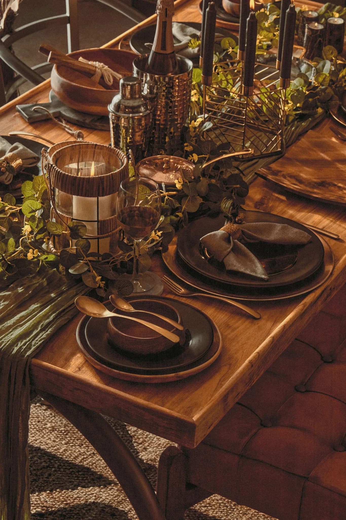 New Foundry Dining Table With Elm Wood Top - Tables, photo 6 of 8