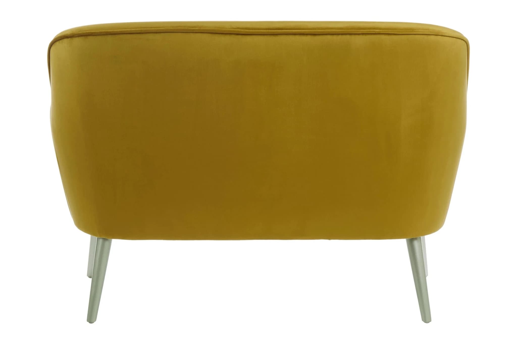 Louxor Mustard Velvet 2 Seater Sofa - Seating, photo 2 of 6