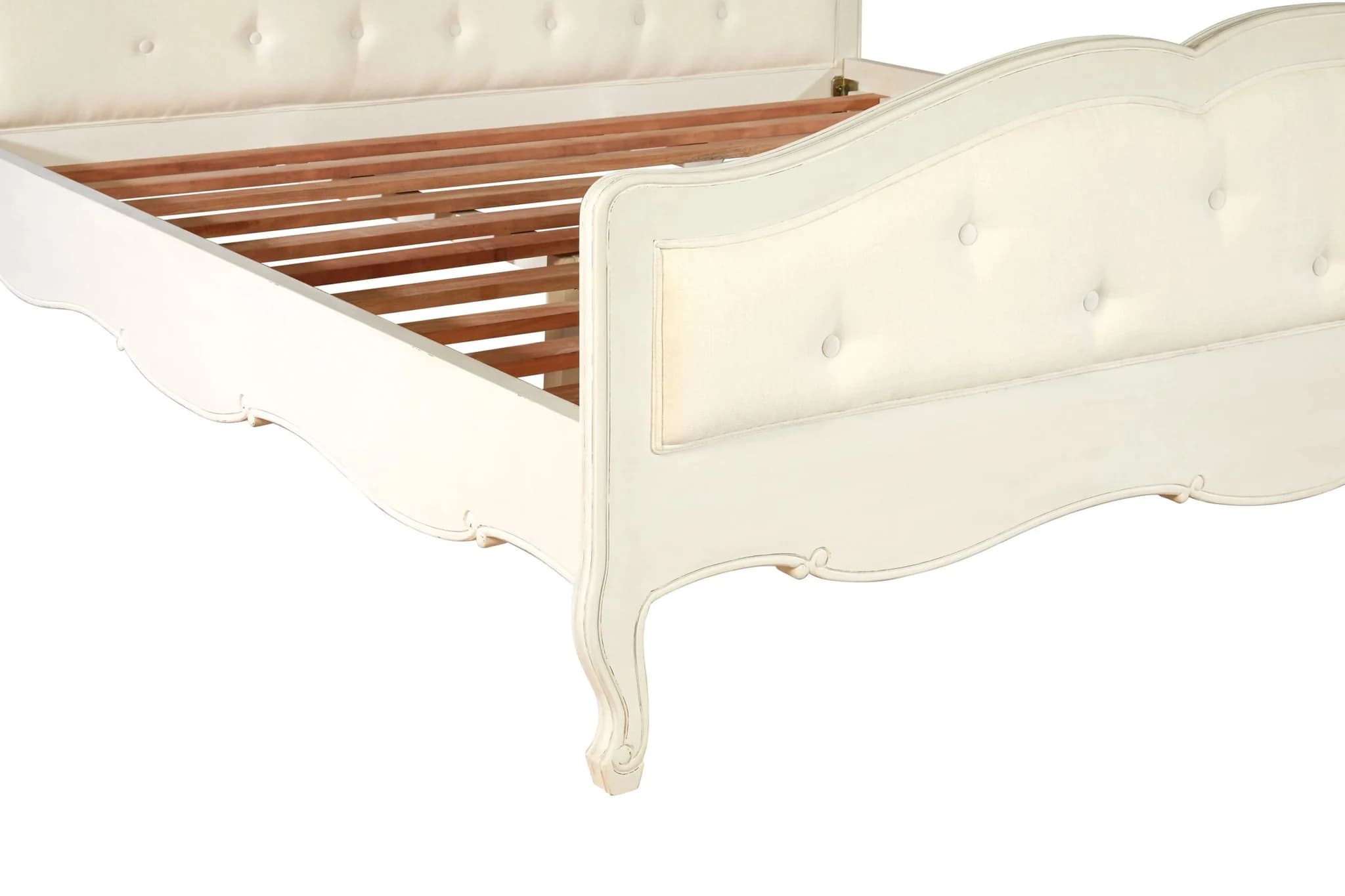 Loire White Super Kingsize Bed - Furniture, photo 6 of 7