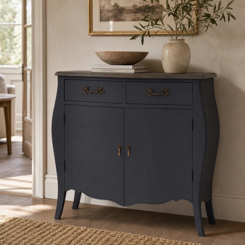 Loire Two Door Dark Grey Sideboard - Bookcases & shelving, photo 1 of 8
