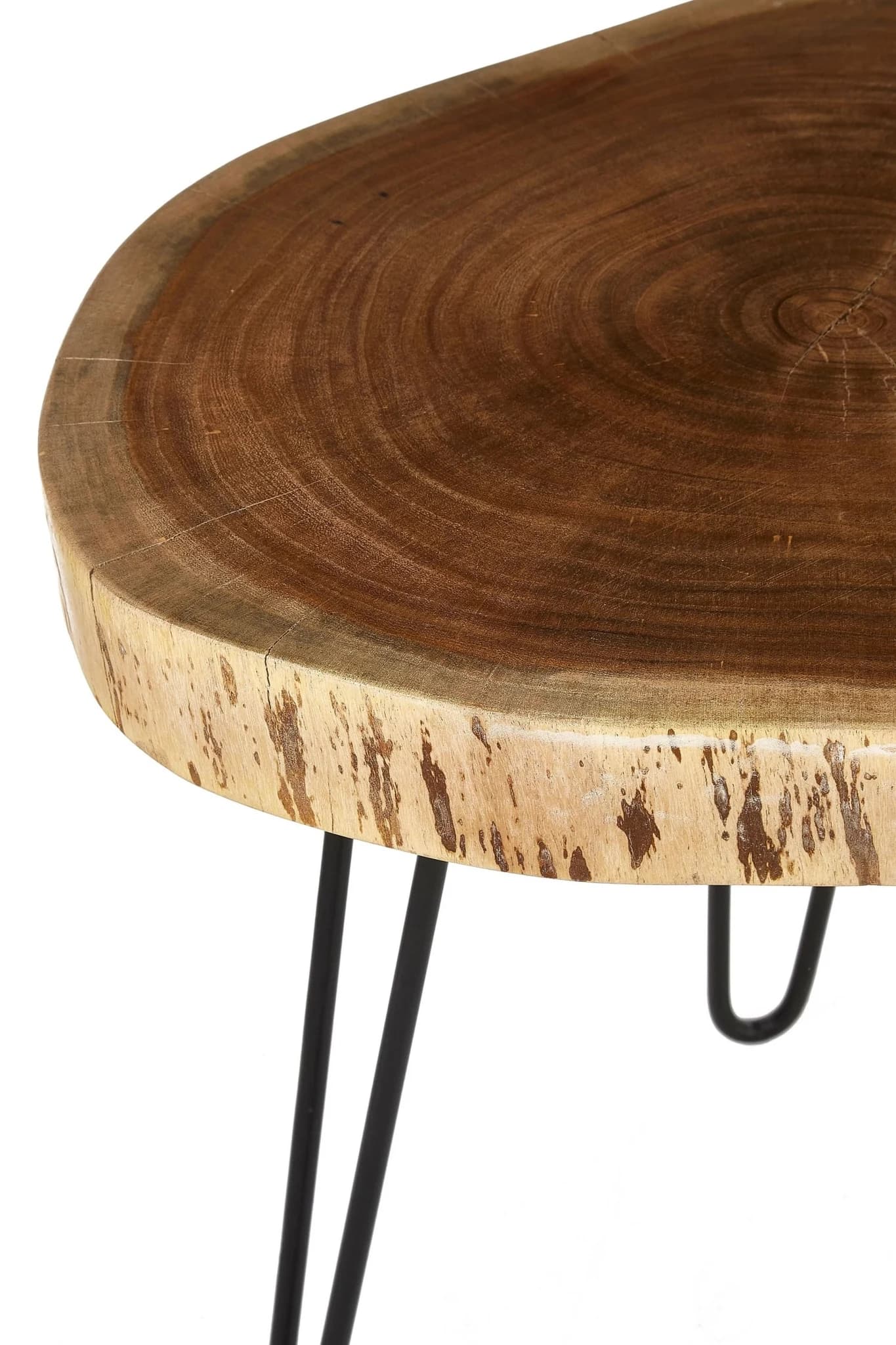 Nandri Acacia Live Edge Log Side Table - Tables, photo 6 of 6