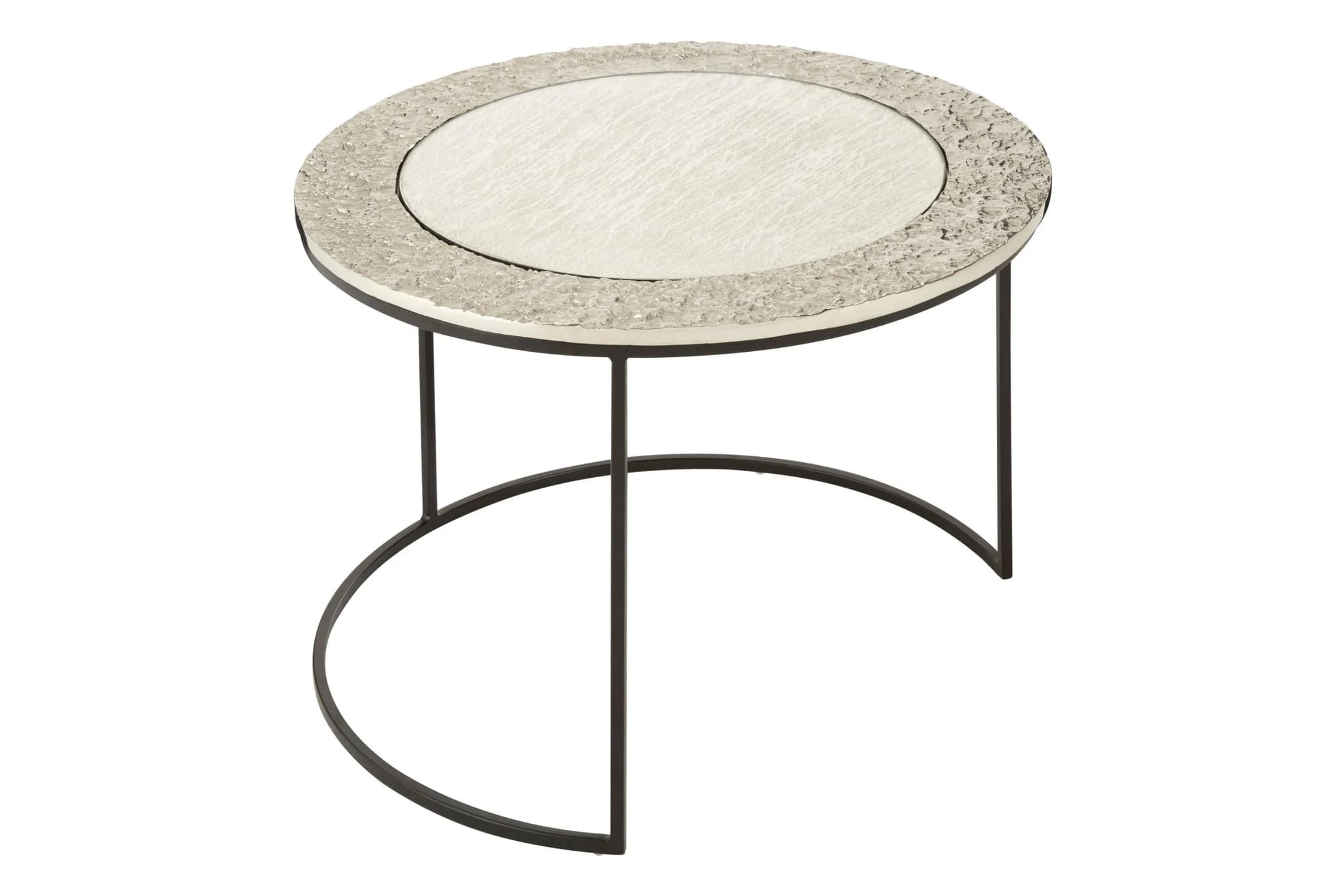 Akola Antique Finish Set Of 2 Nesting Coffee Tables - Tables, photo 3 of 8