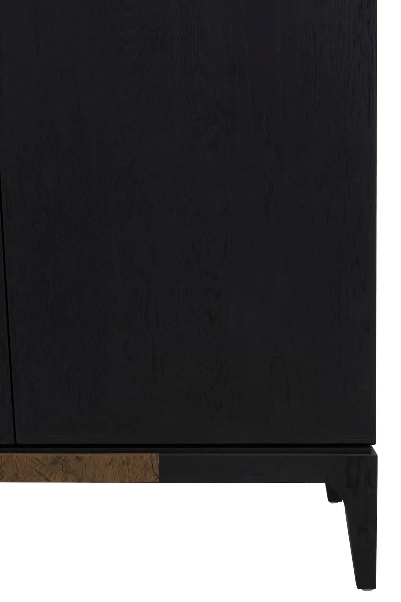 Salvar Black and Natural Oak Wood Tall Cabinet - Bookcases & shelving, photo 8 of 8