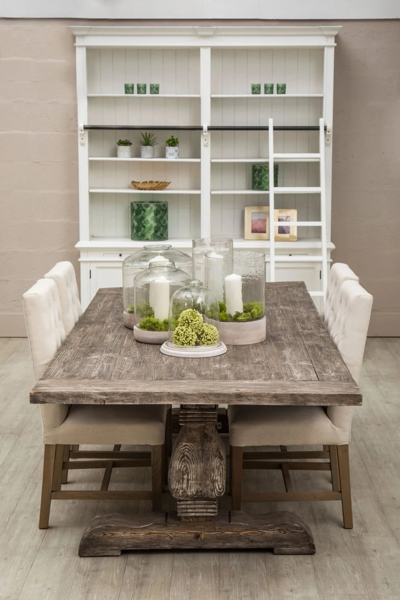 Lovina Recycled Pine Wood Dining Table - Tables, photo 2 of 6