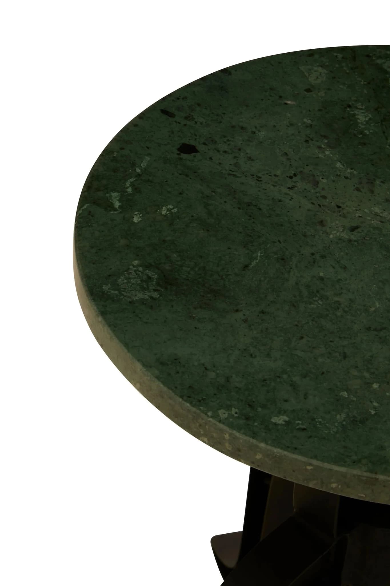 Vasco 3 Leg Bar Stool With Green Marble Top - Seating, photo 5 of 5