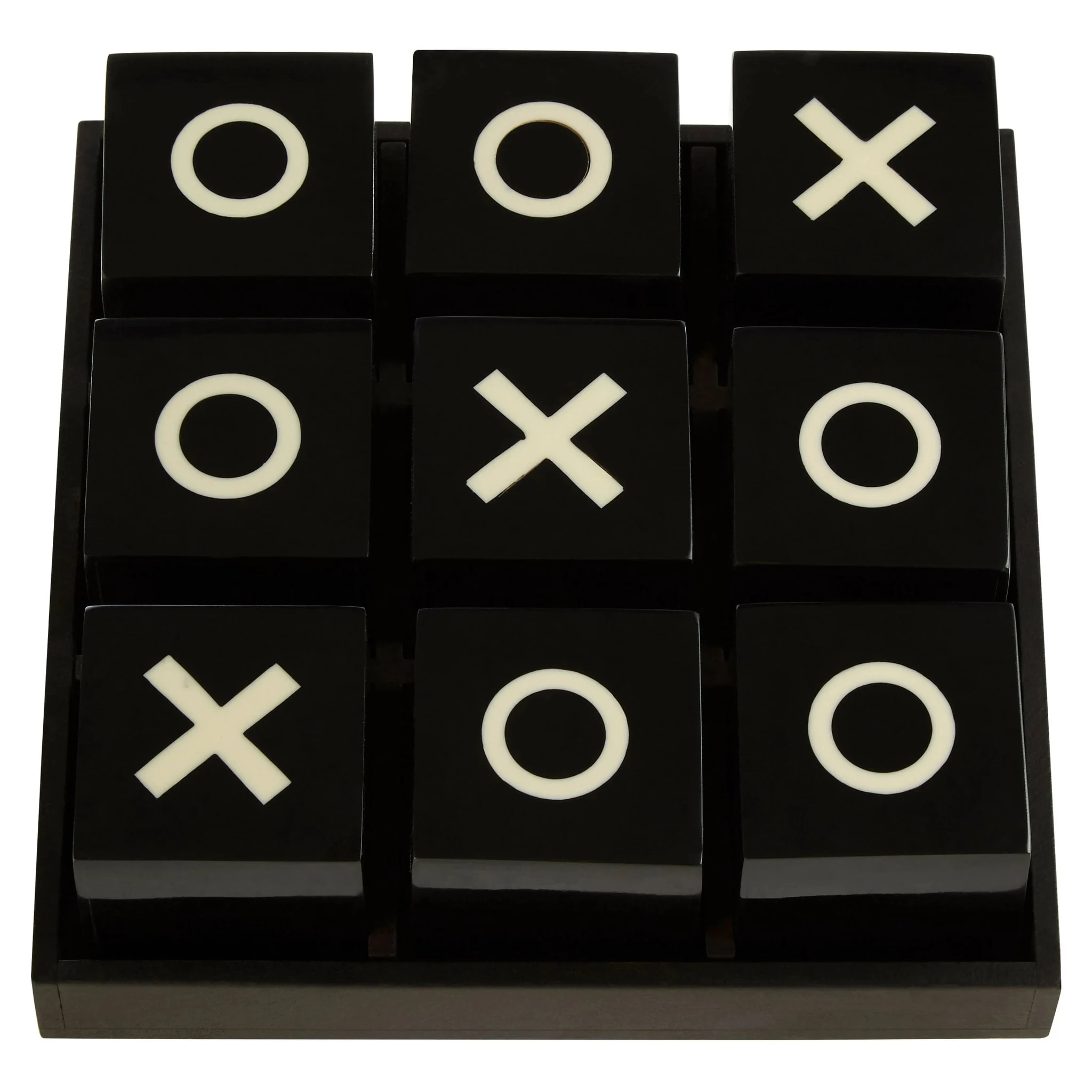 Churchill Games Large Black and White Noughts & Crosses Game - Decorative, photo 2 of 2