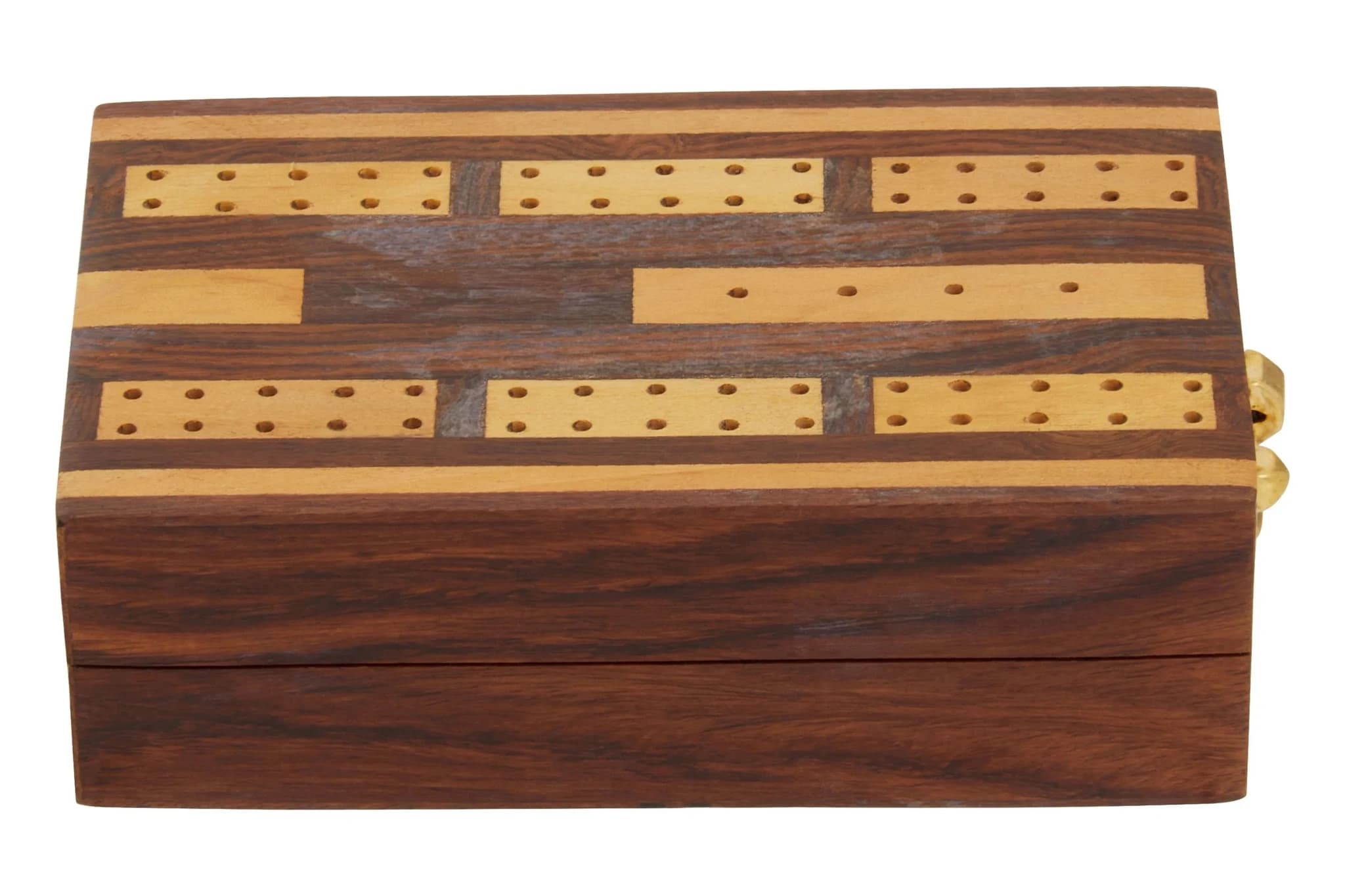 Churchill Games Sheesham Wood Cribbage Set - Decorative, photo 4 of 8