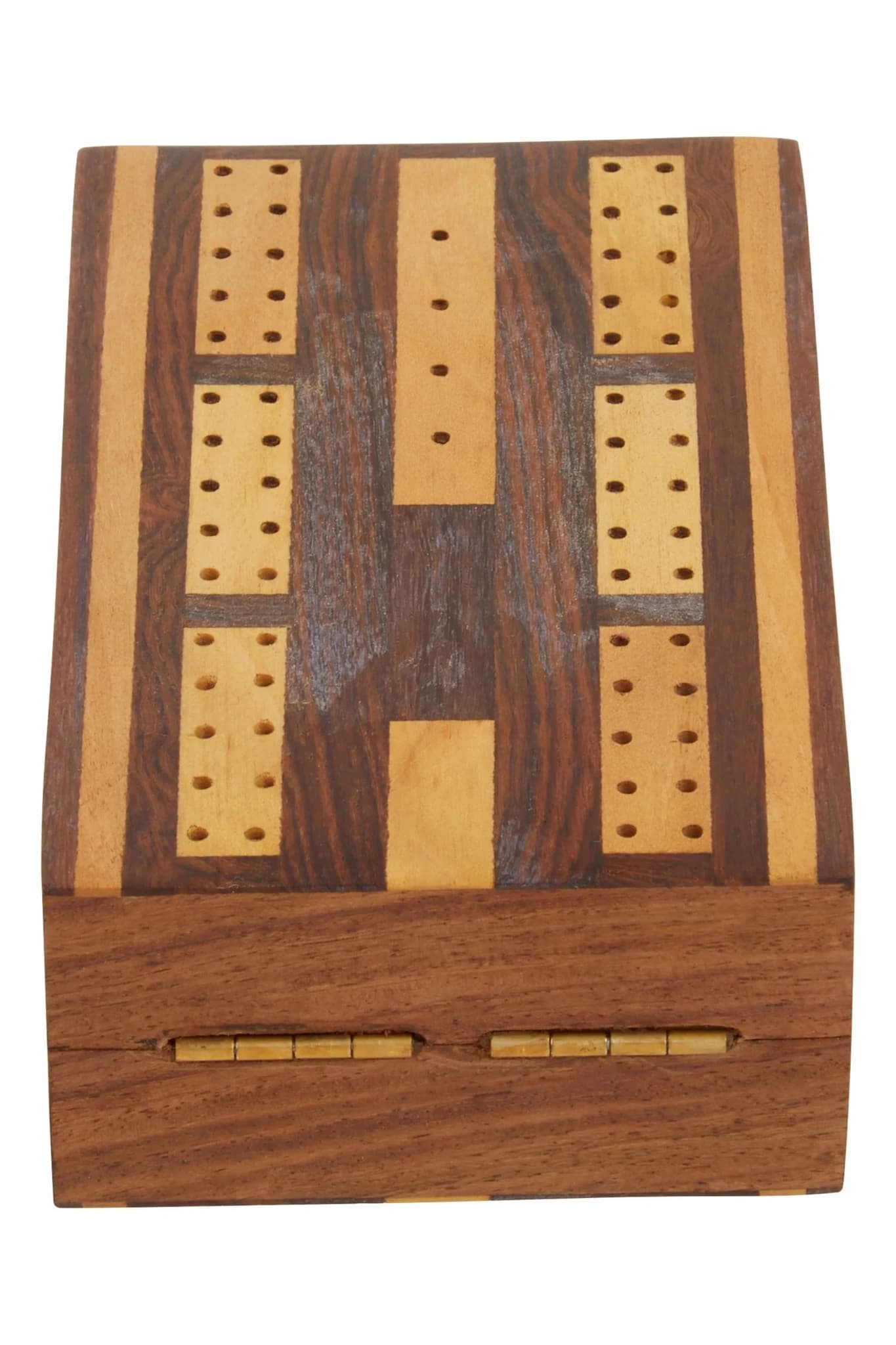 Churchill Games Sheesham Wood Cribbage Set - Decorative, photo 3 of 8