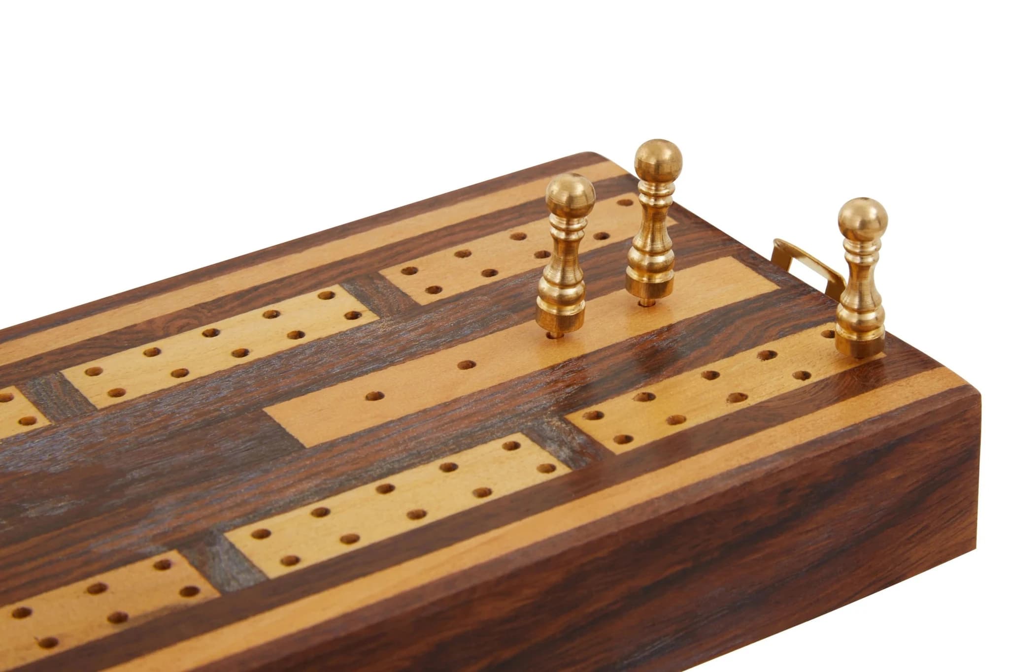 Churchill Games Sheesham Wood Cribbage Set - Decorative, photo 7 of 8