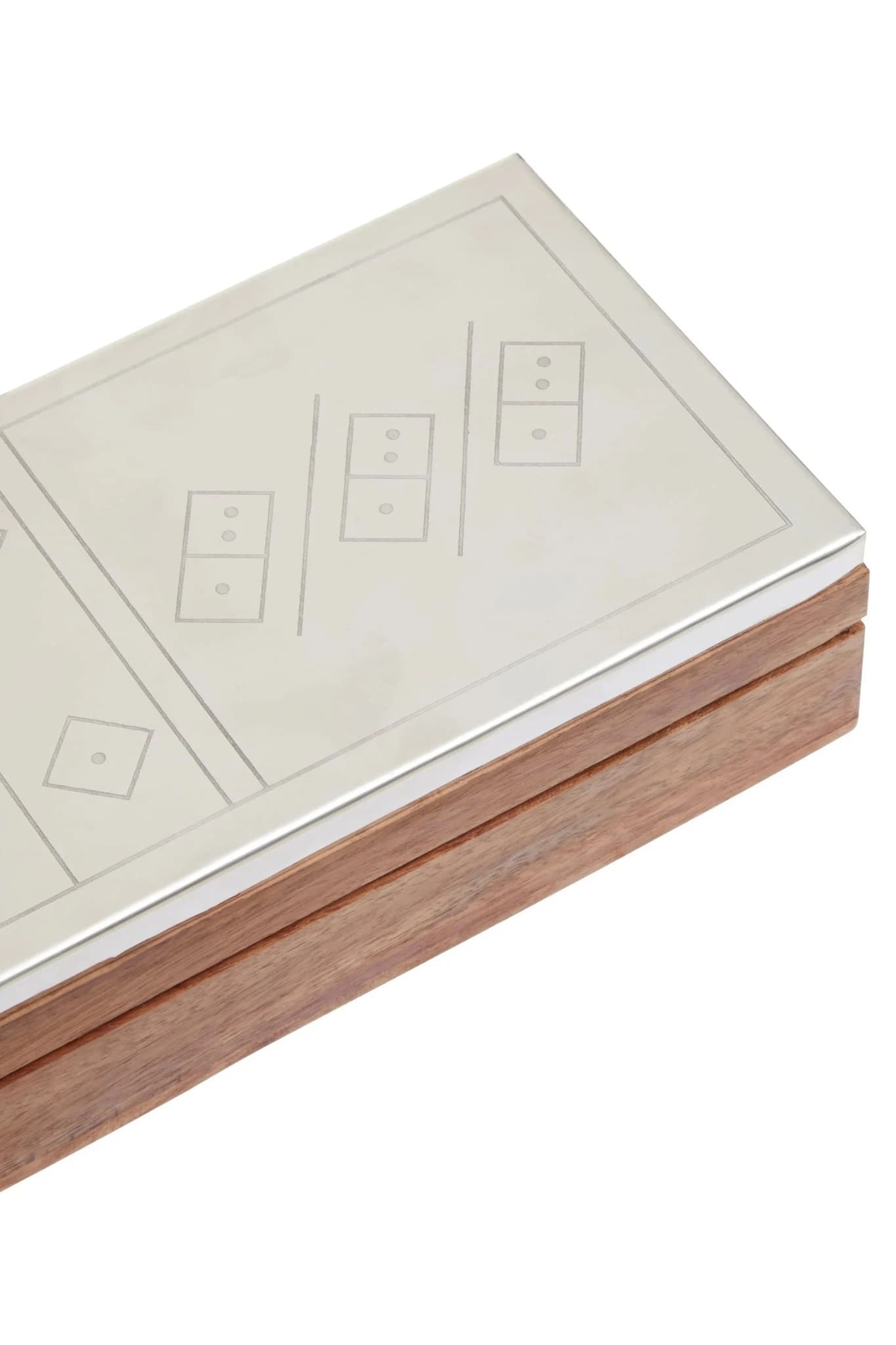 Churchill Games 3 In 1 Dominoes Dice and Playing Cards Set - Decorative, photo 4 of 6