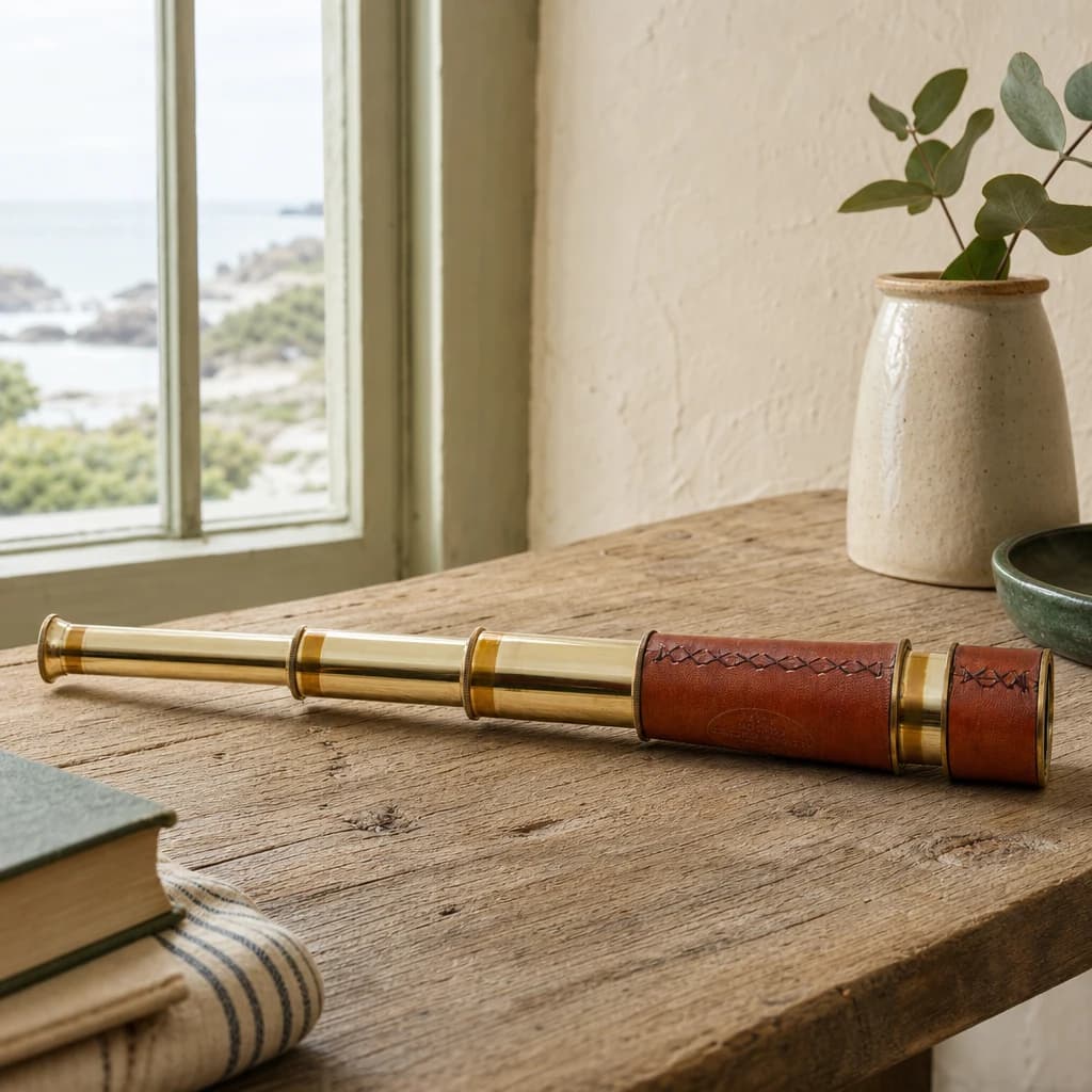 Churchill Brass Effect Telescope - Decorative, photo 1 of 7