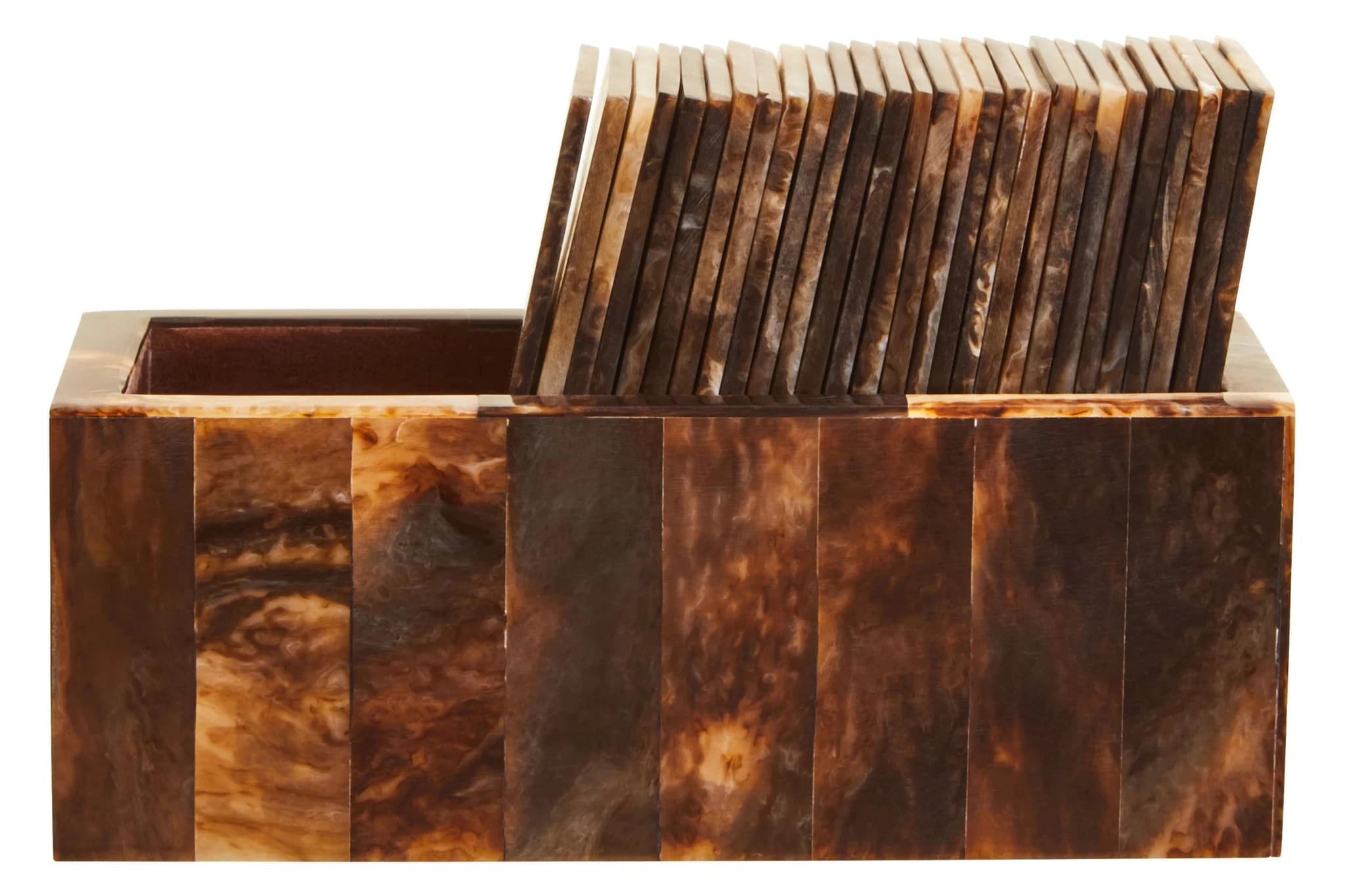 Churchill Games Brown and Black Finish Domino Set - Decorative, photo 3 of 8