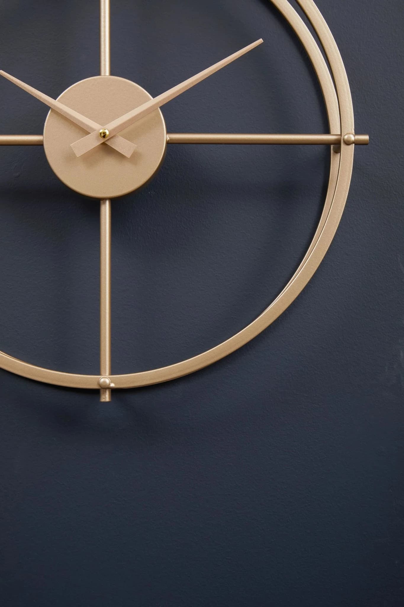 Kent 40cm Dia Small Gold Finish Wall Clock - Decorative, photo 2 of 8