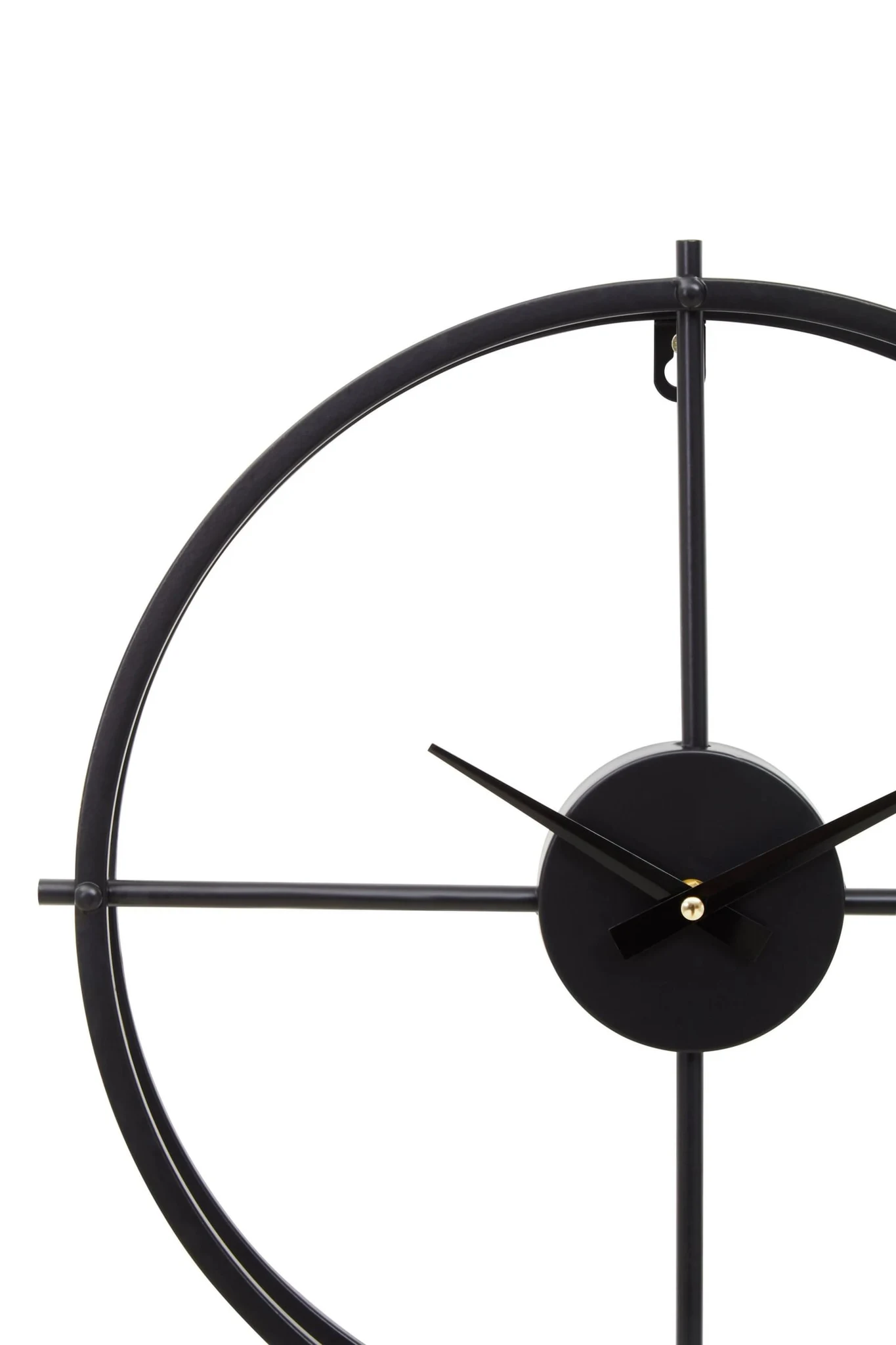 Kent 40cm Dia Small Black Finish Wall Clock - Decorative, photo 8 of 8