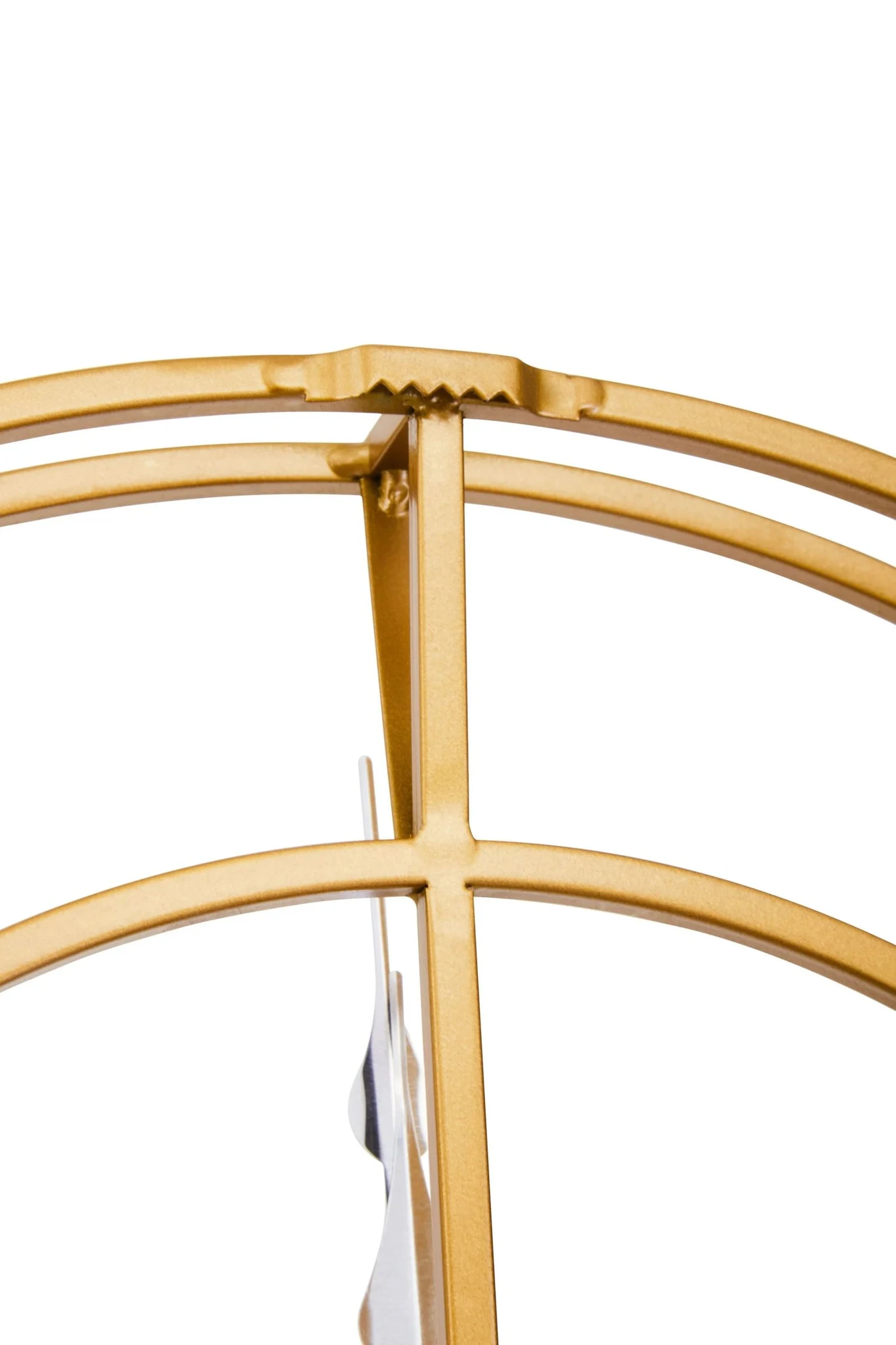 Kent 40cm Dia Small Gold Finish Metal Wall Clock - Decorative, photo 7 of 8