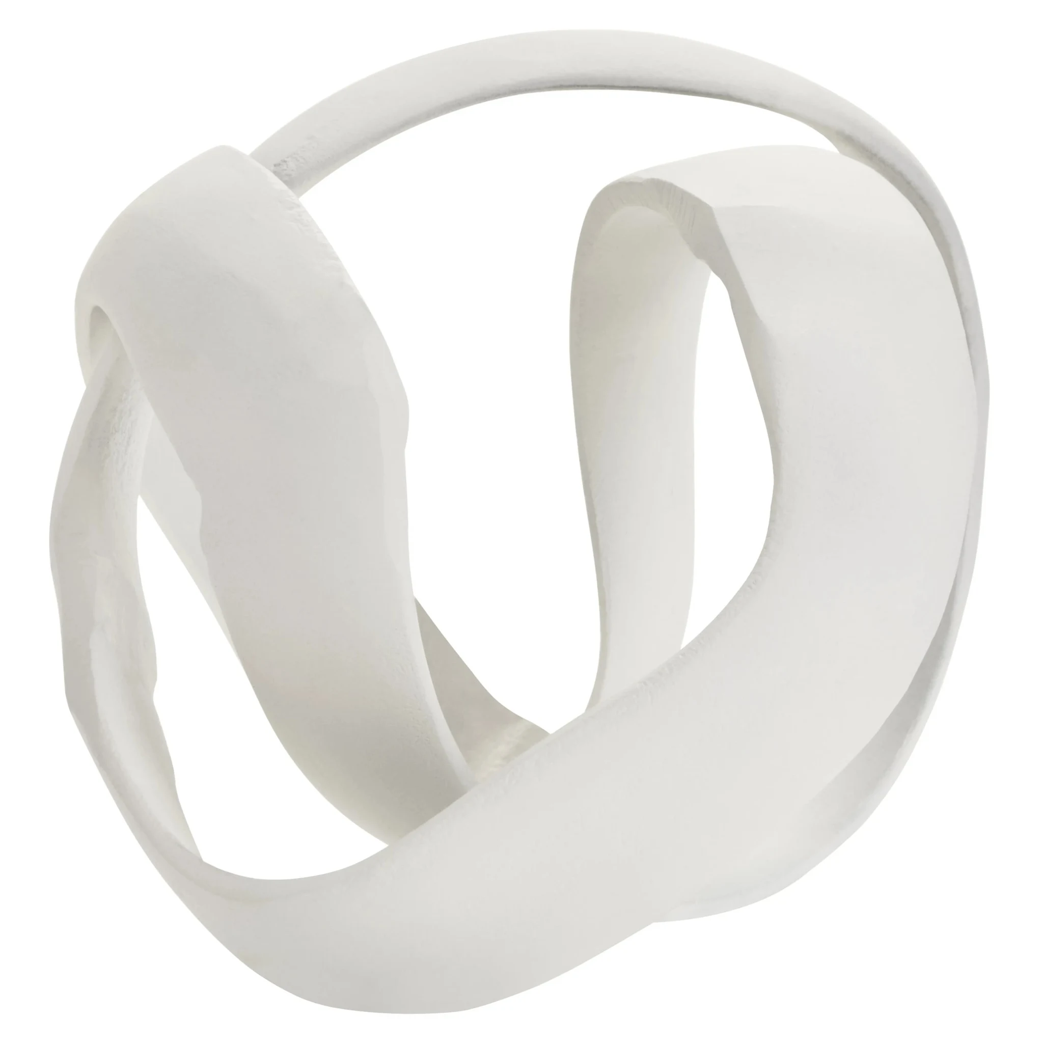 Prato Ivory Finish Knot Sculpture - Decorative, photo 6 of 8