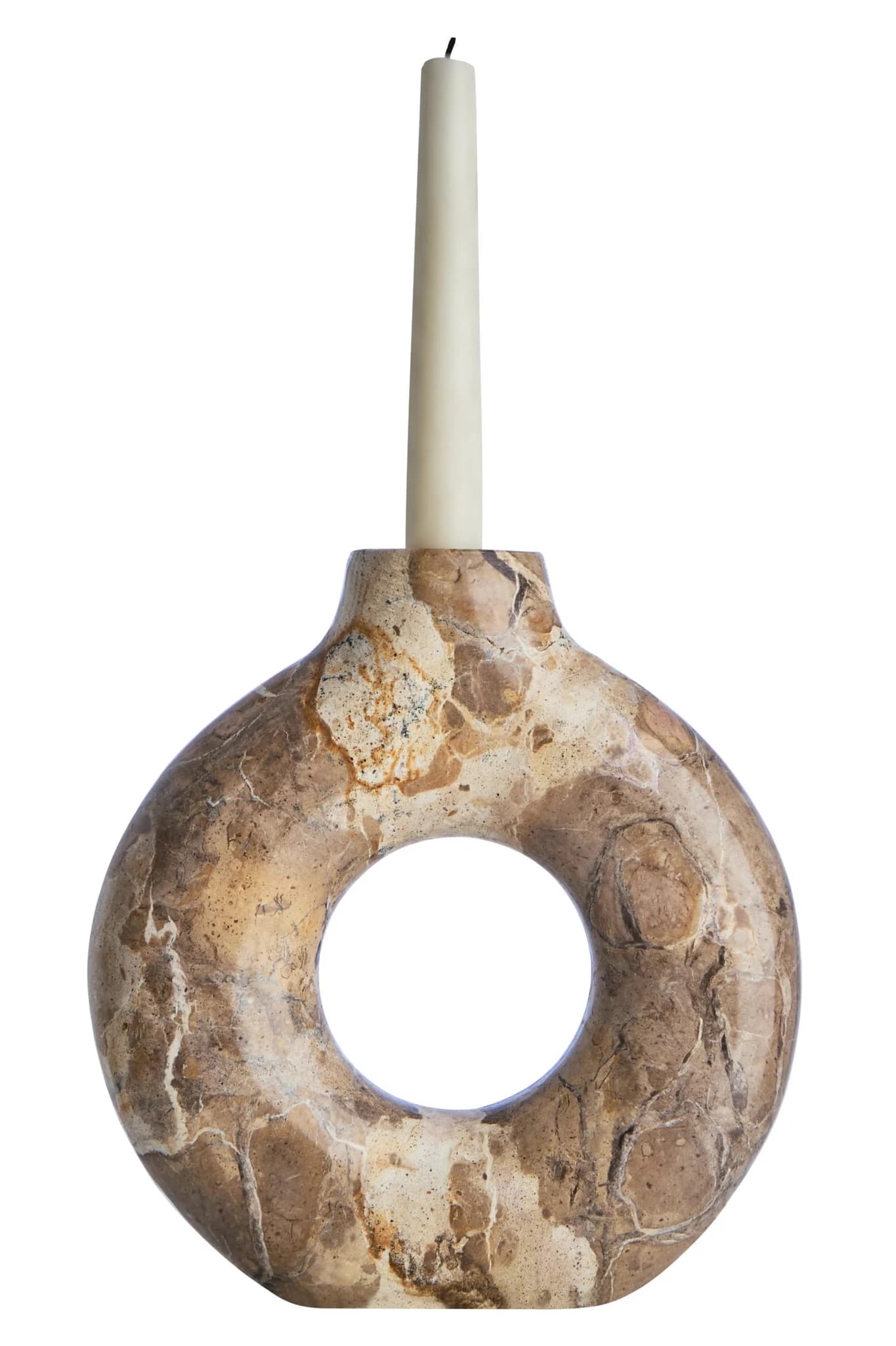 Santino Chocolate Marble Vase - Vases, photo 7 of 8