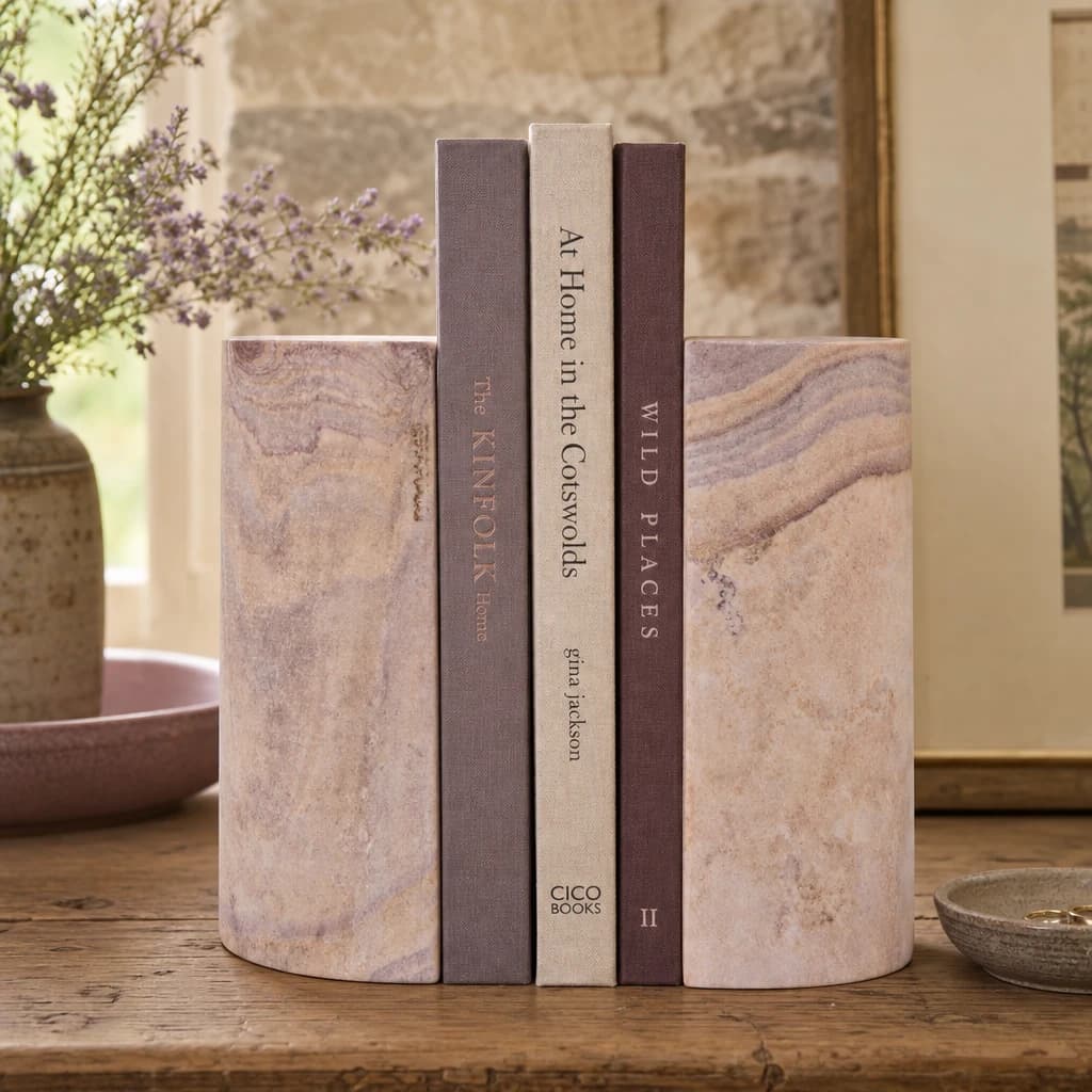Pietra Rainbow Sandstone Set of 2 Bookends - Decorative, photo 1 of 8
