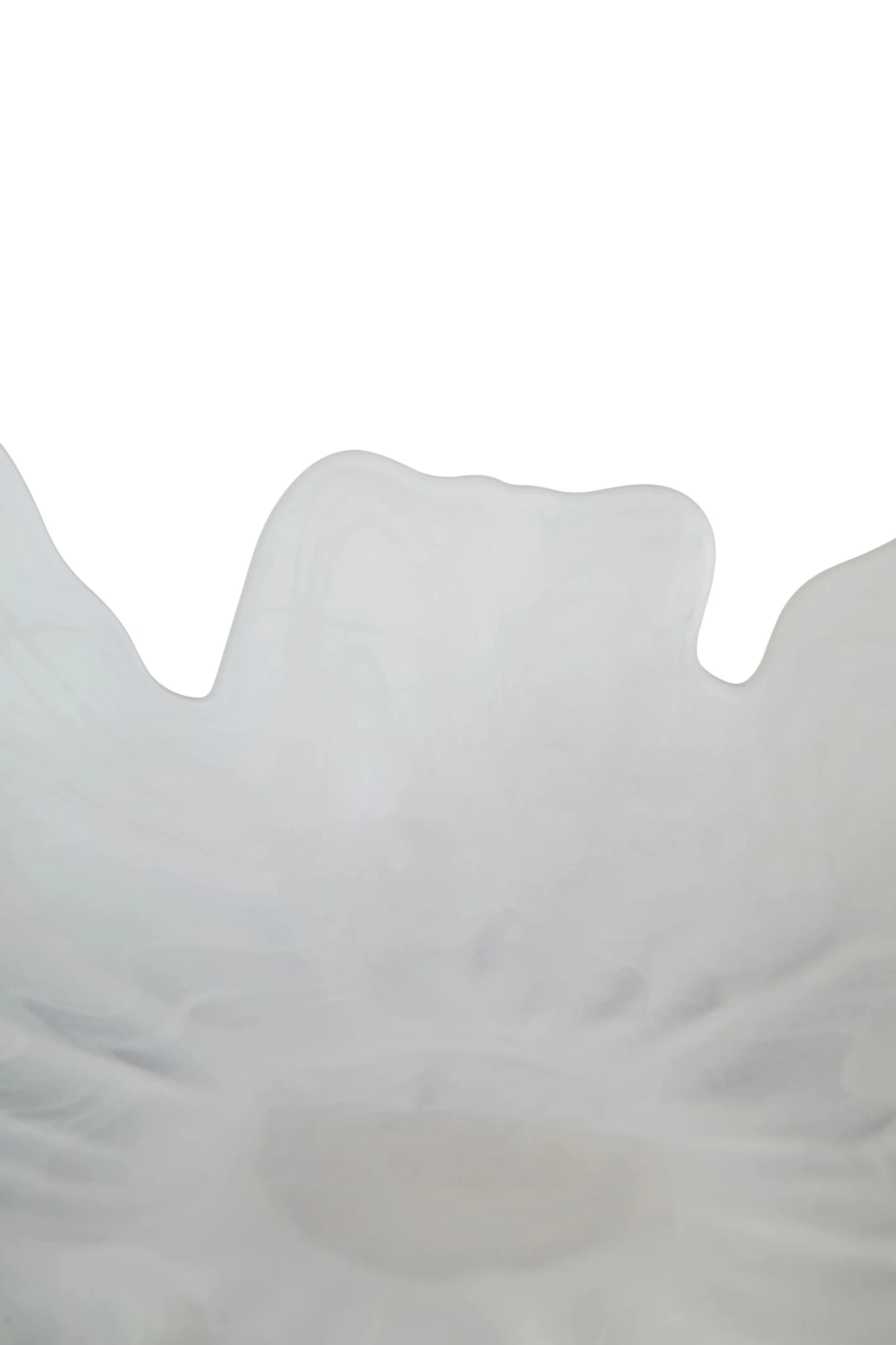Galene Fluted White Glass Pedestal Bowl - Decorative, photo 5 of 8