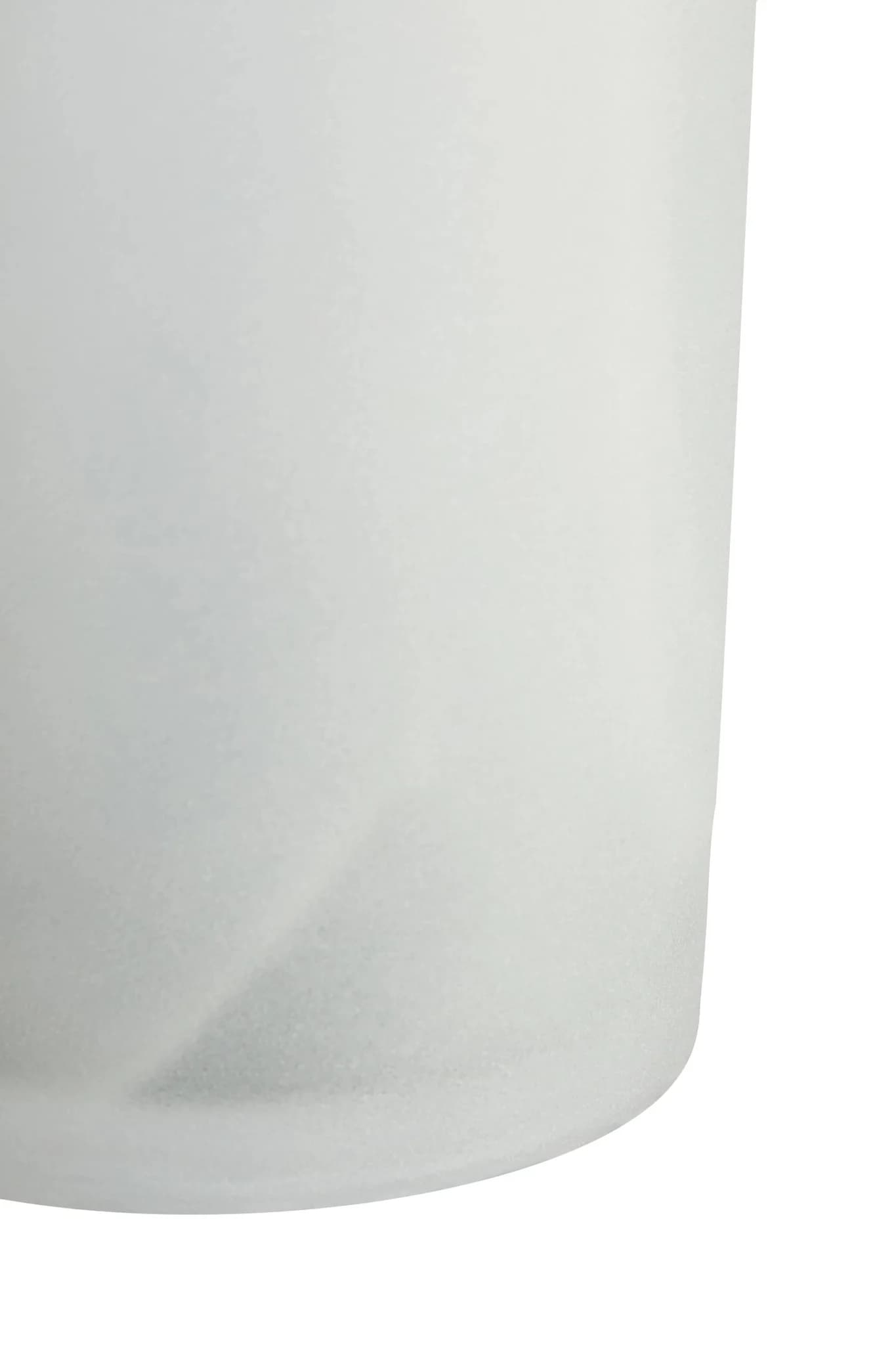 Galene White Fluted Glass Vase - Vases, photo 3 of 6