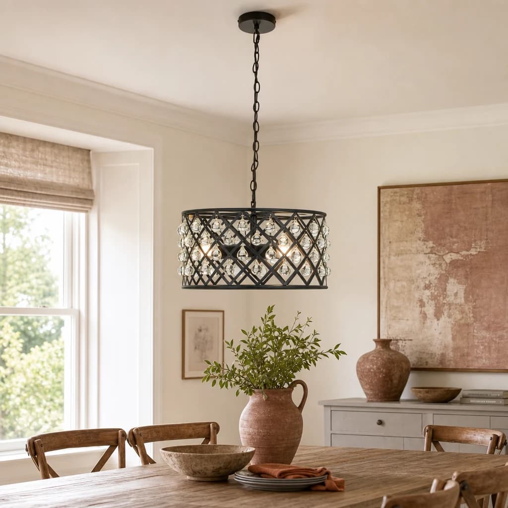Abira Criss-Cross Pendant Light - Pendant lights, photo 1 of 4