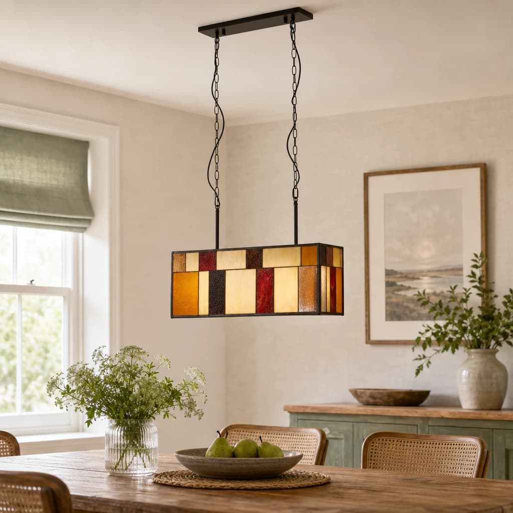 Waldorf Deco Rectangle Ceiling Light - Pendant lights, photo 1 of 6