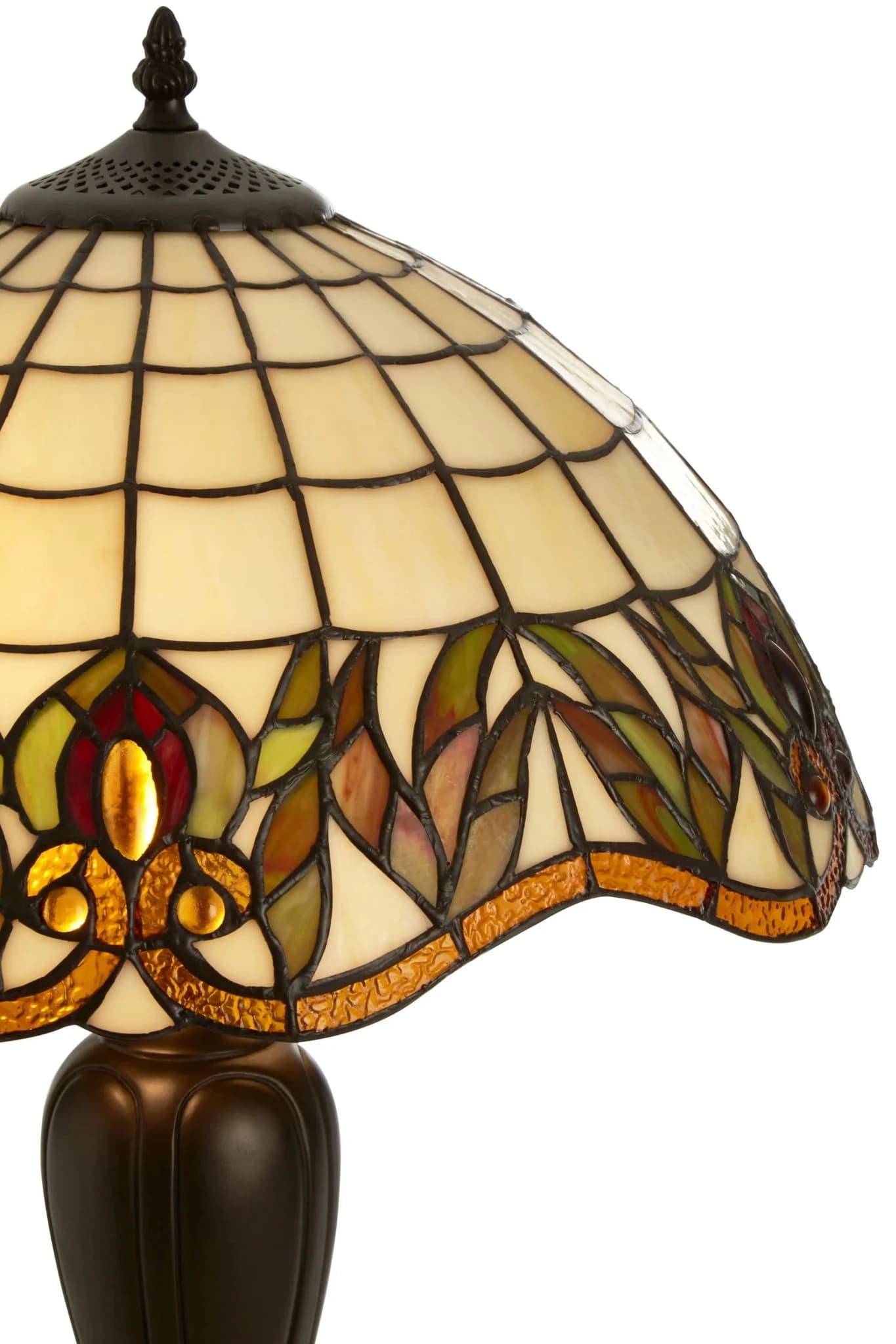 Wisteria Tiffany Umbrella Shade Table Lamp - Table lamps, photo 5 of 5