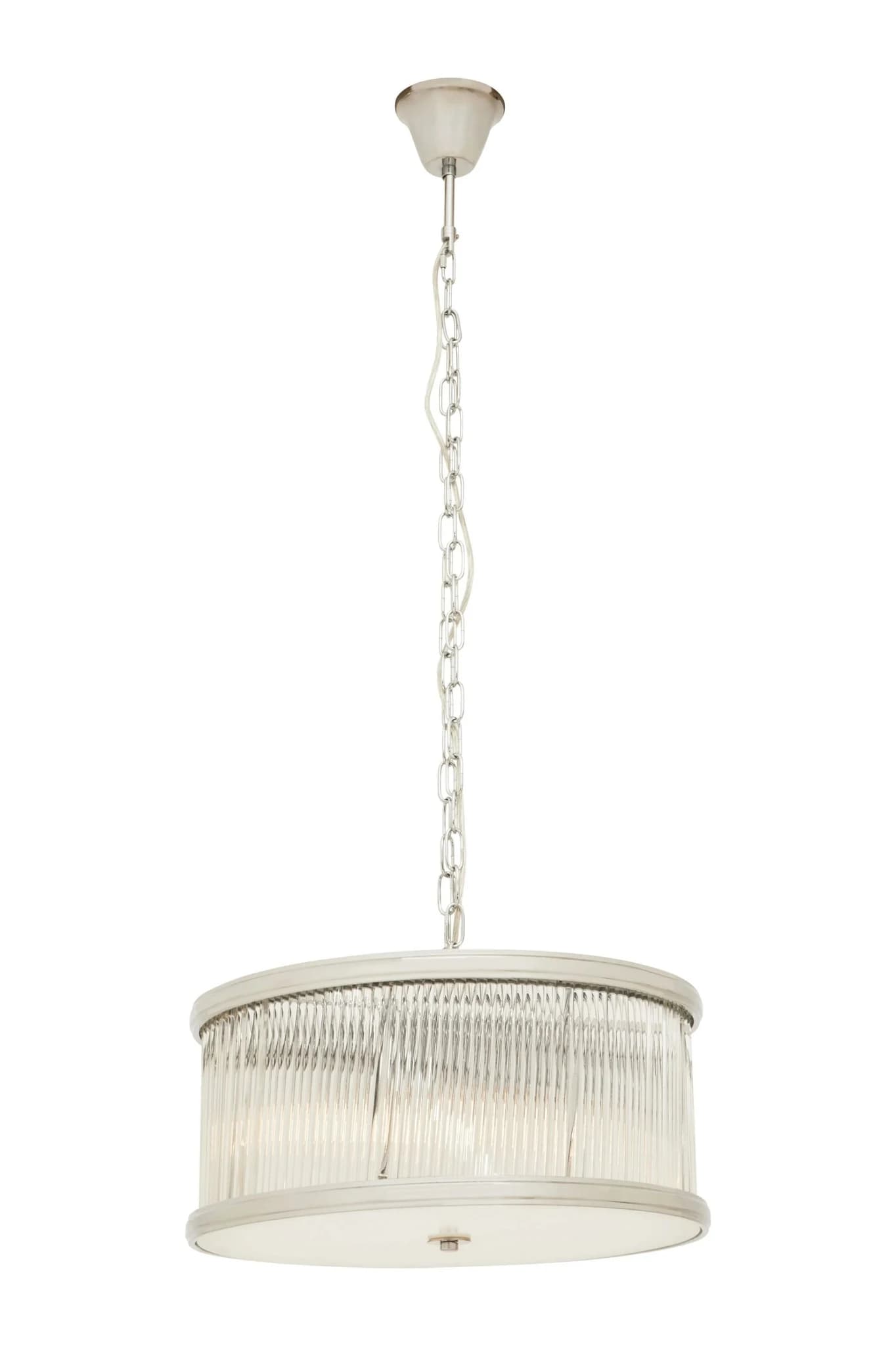 Kensington Townhouse Nickel Pendant Light - Pendant lights, photo 4 of 7