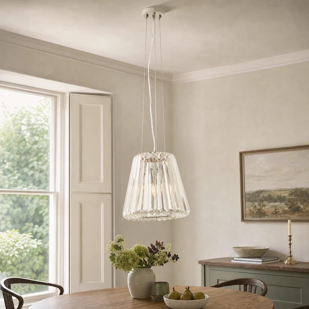Kensington Townhouse 3 Bulb Pendant Light - Pendant lights, photo 1 of 8