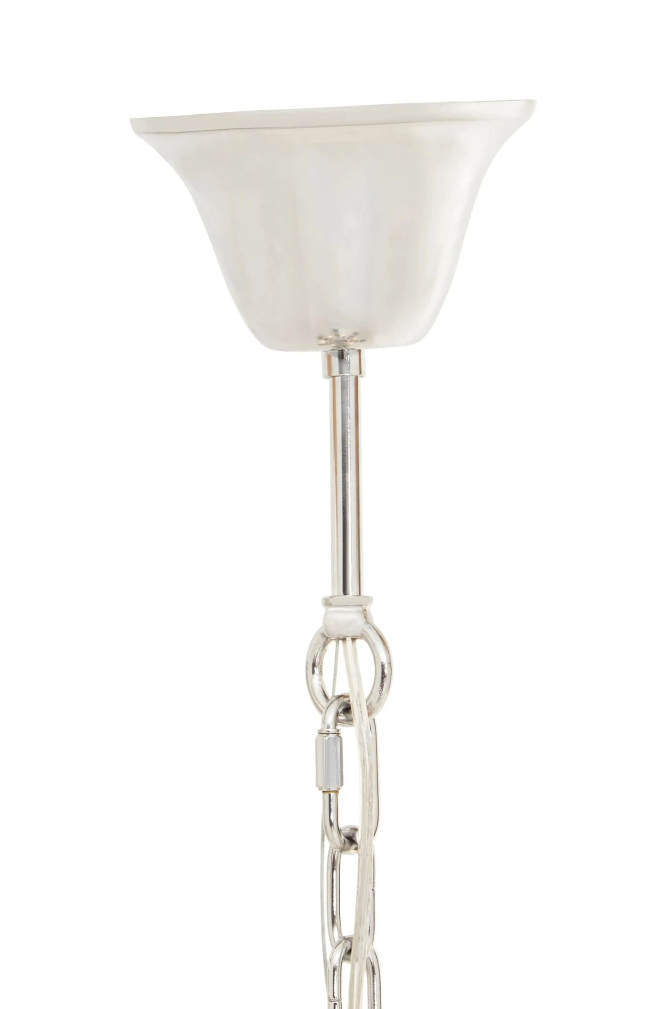 Karli 3 Tier Glass Statement Pendant Light - Pendant lights, photo 3 of 8