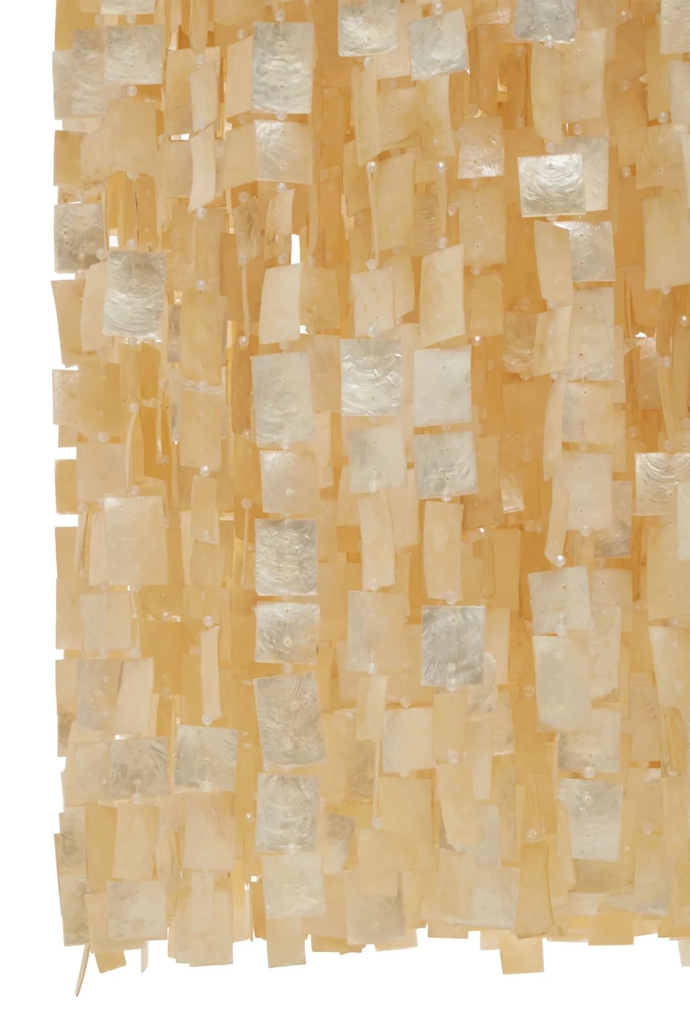 Palu Natural Shell Pendant Shade - Pendant lights, photo 5 of 6