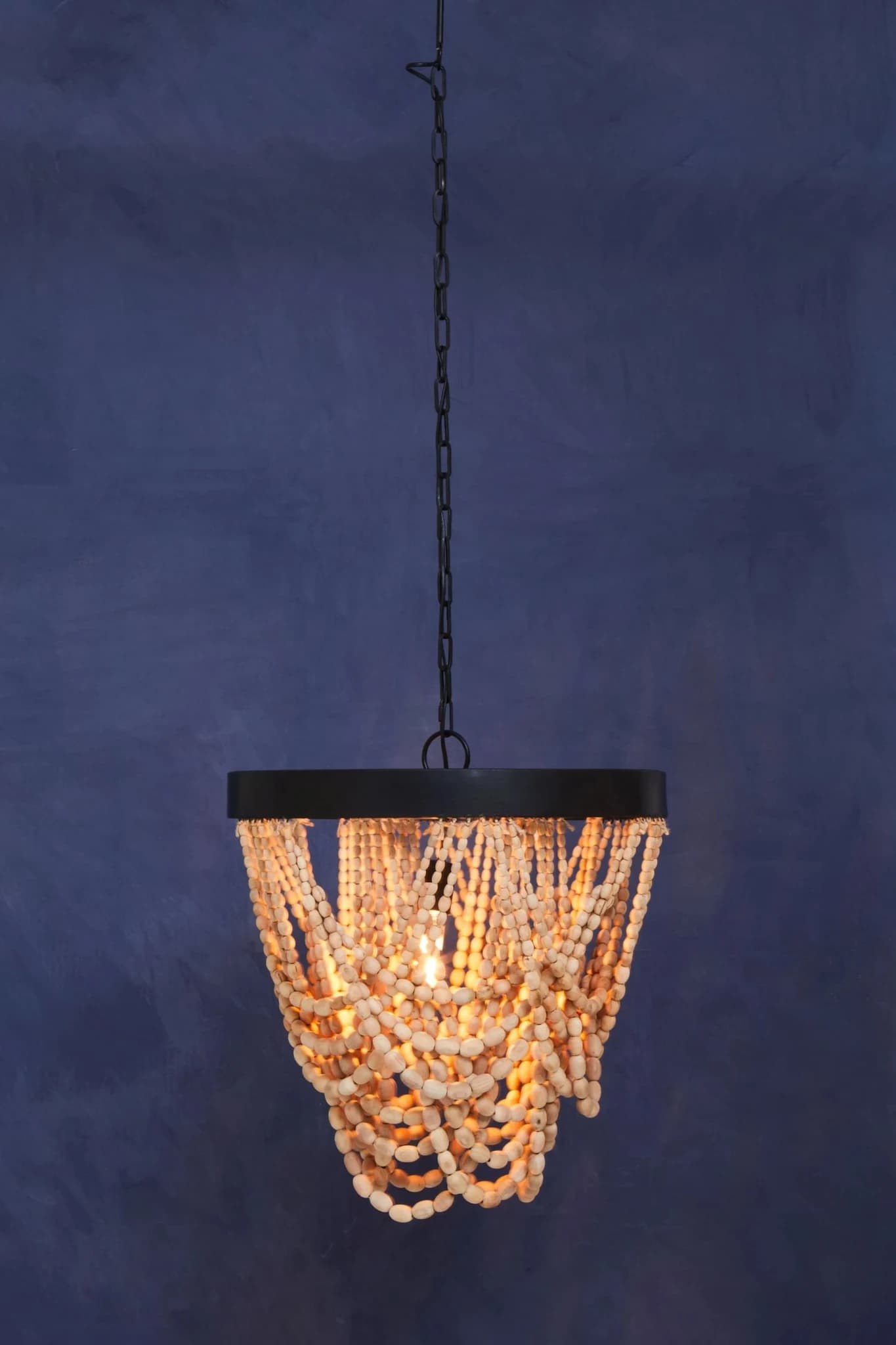 Lapiz Wooden Beads Chandelier - Pendant lights, photo 7 of 8